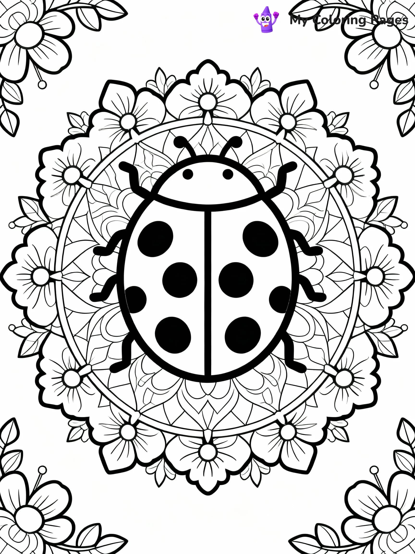 Ladybug Coloring Pages - 18