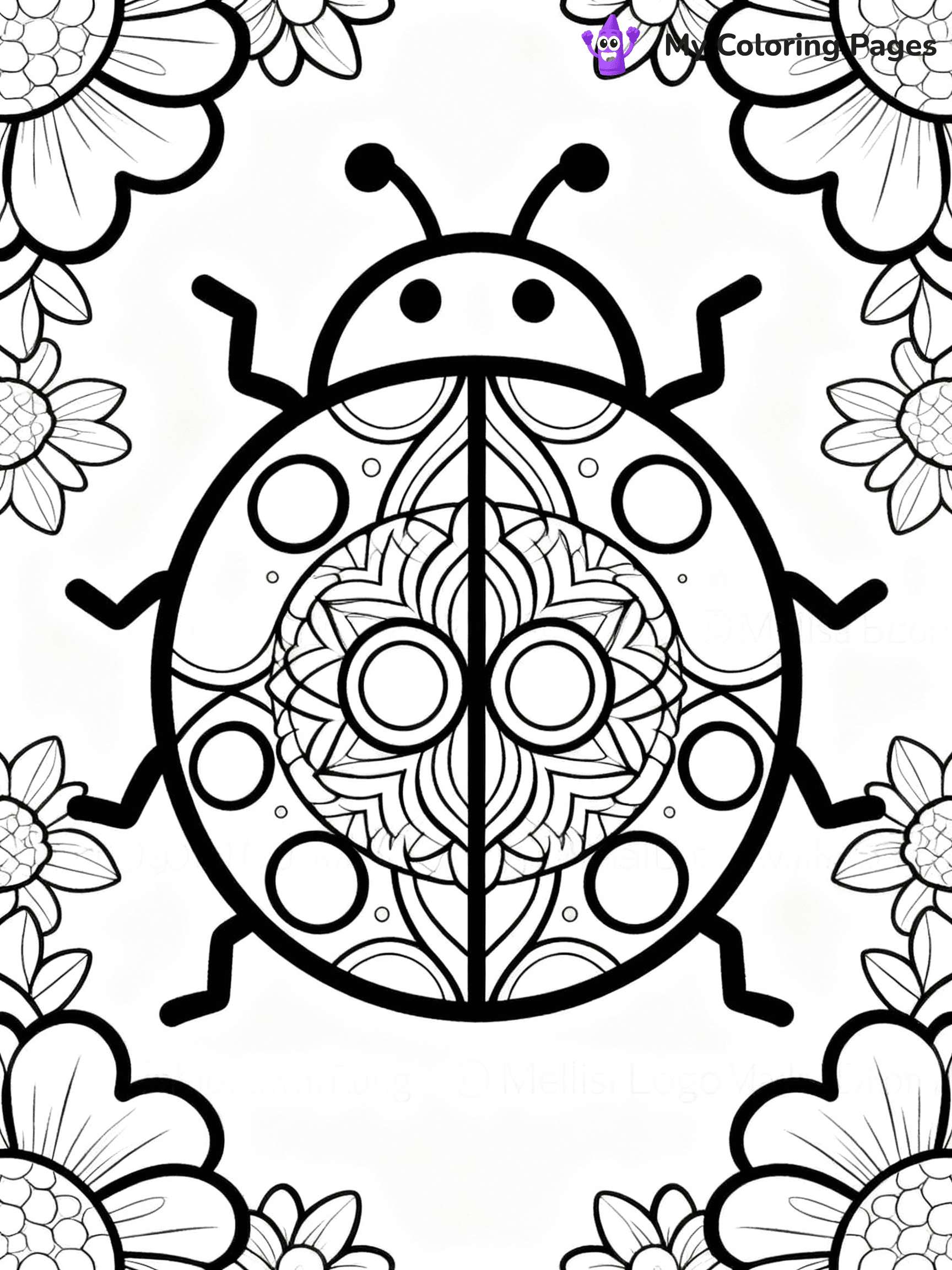Ladybug Coloring Pages - 17