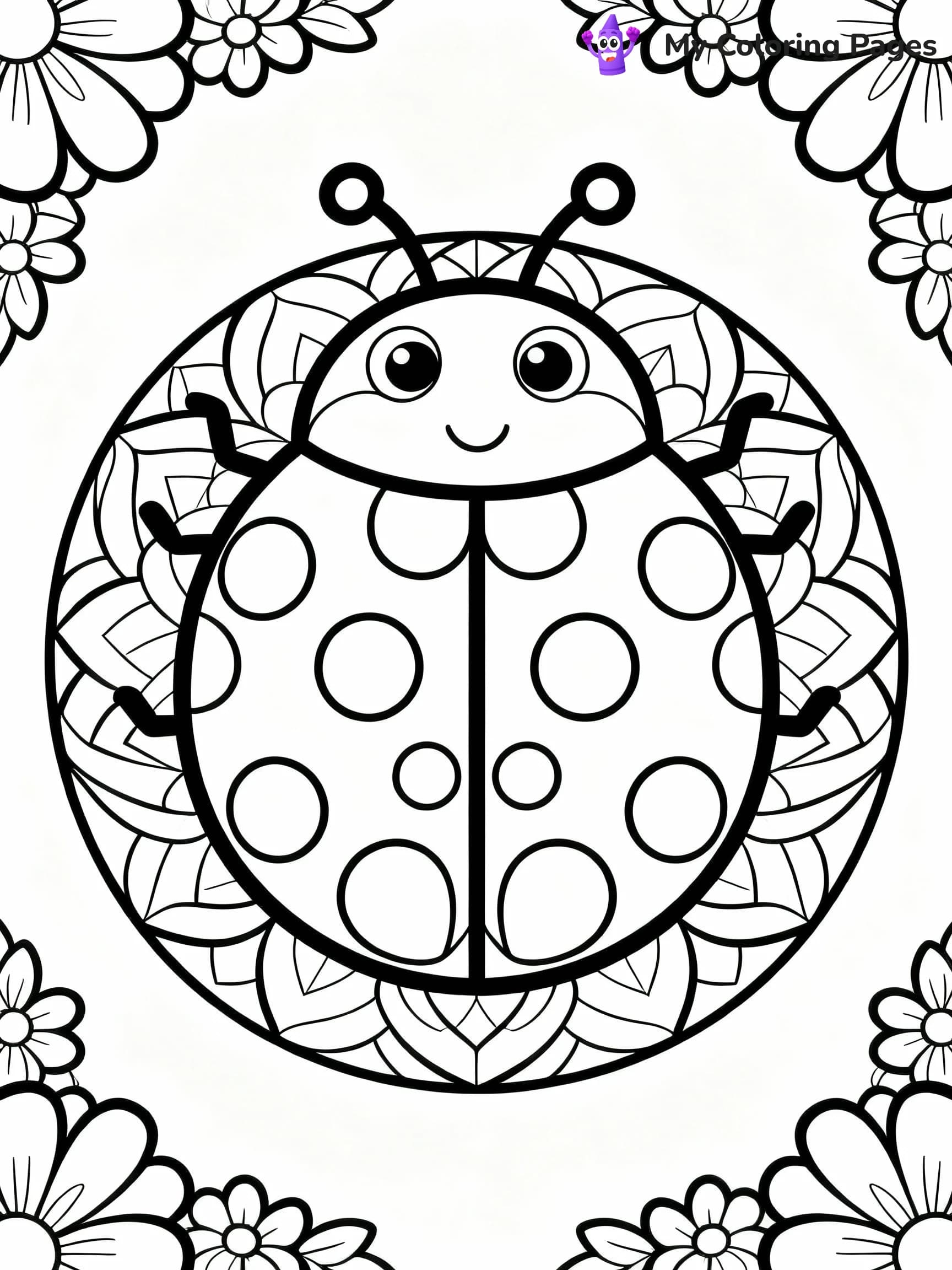 Ladybug Coloring Pages - 16