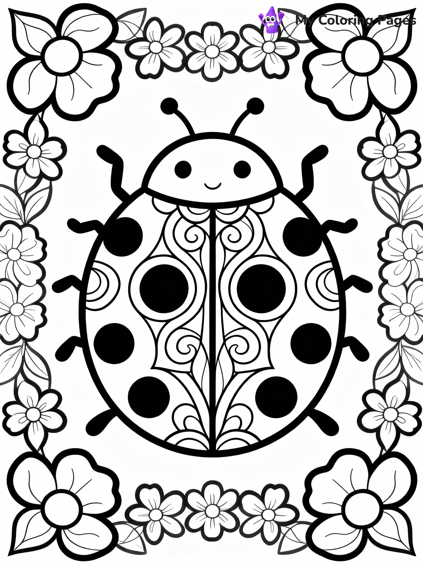 Ladybug Coloring Pages - 15