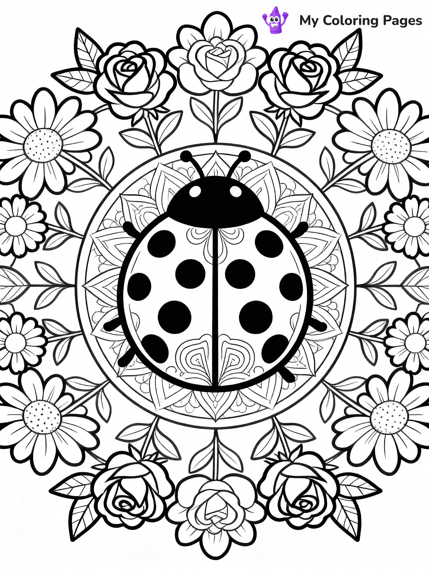 Ladybug Coloring Pages - 14