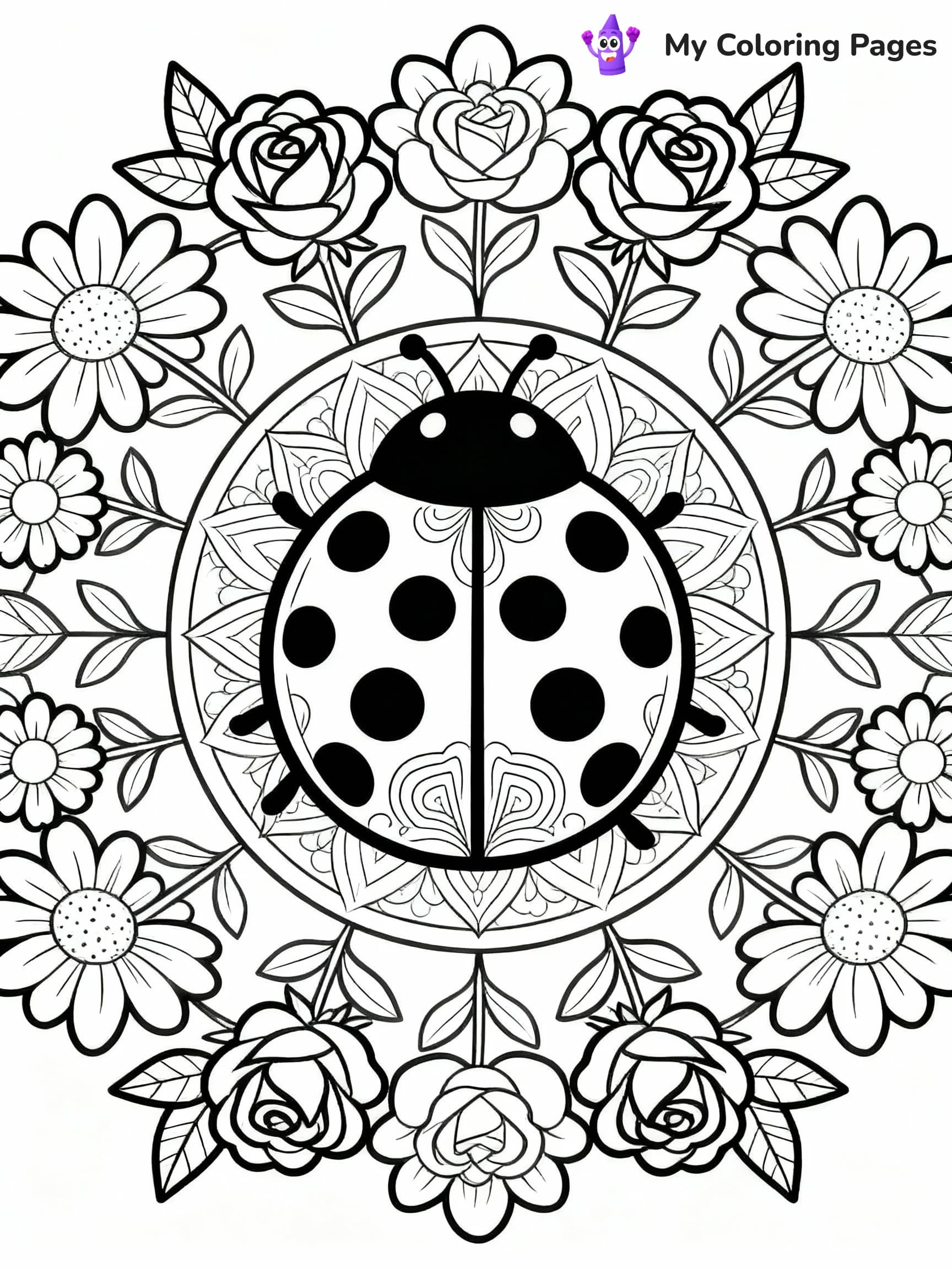Ladybug Coloring Pages - 14