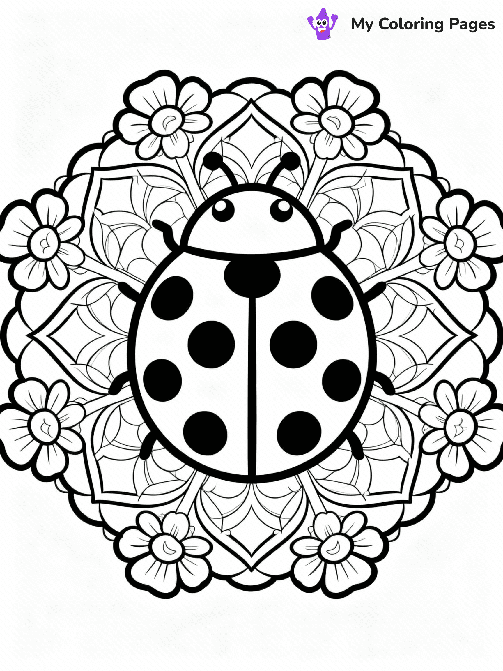 Ladybug Coloring Pages - 13