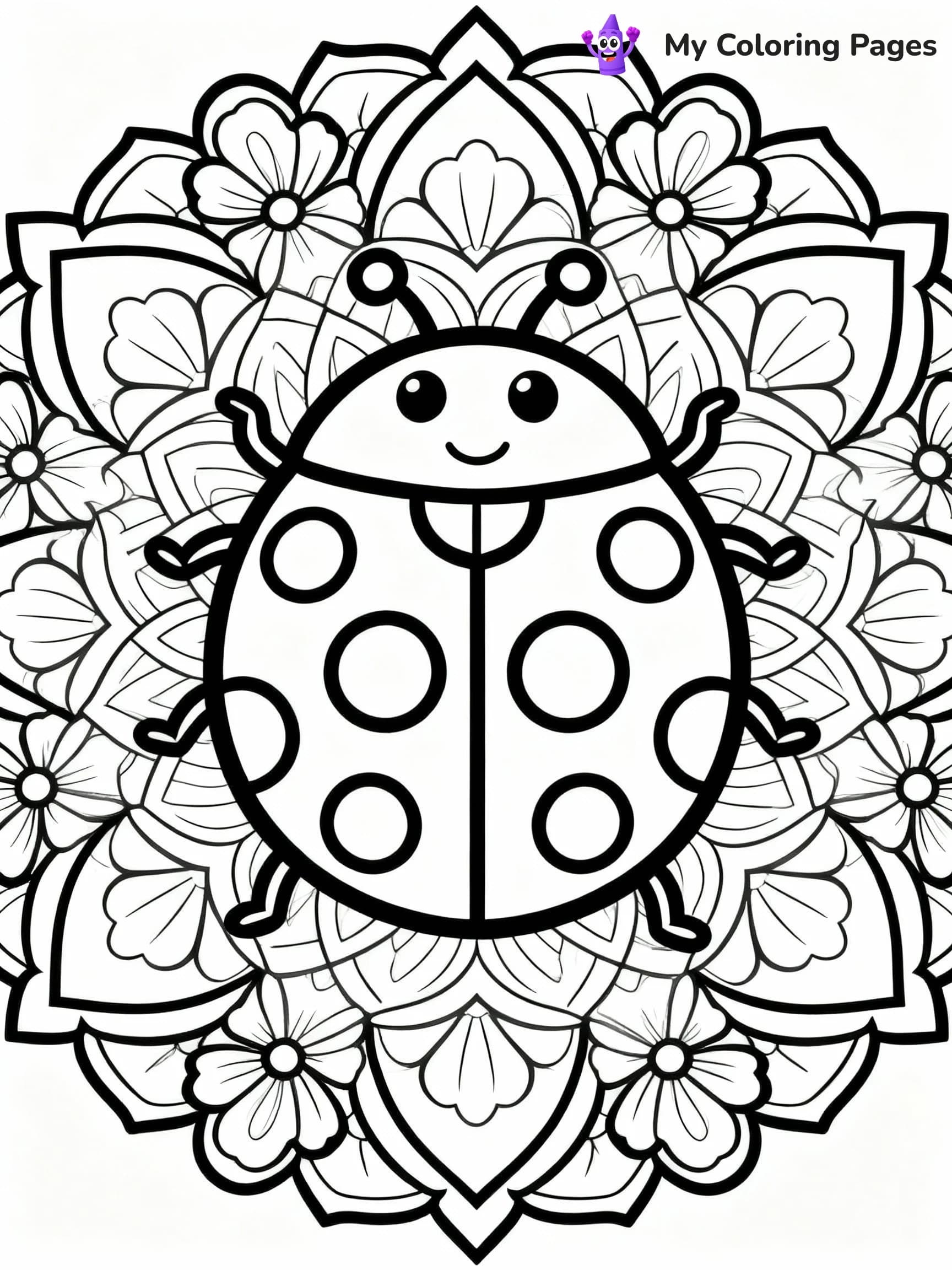 Ladybug Coloring Pages - 12