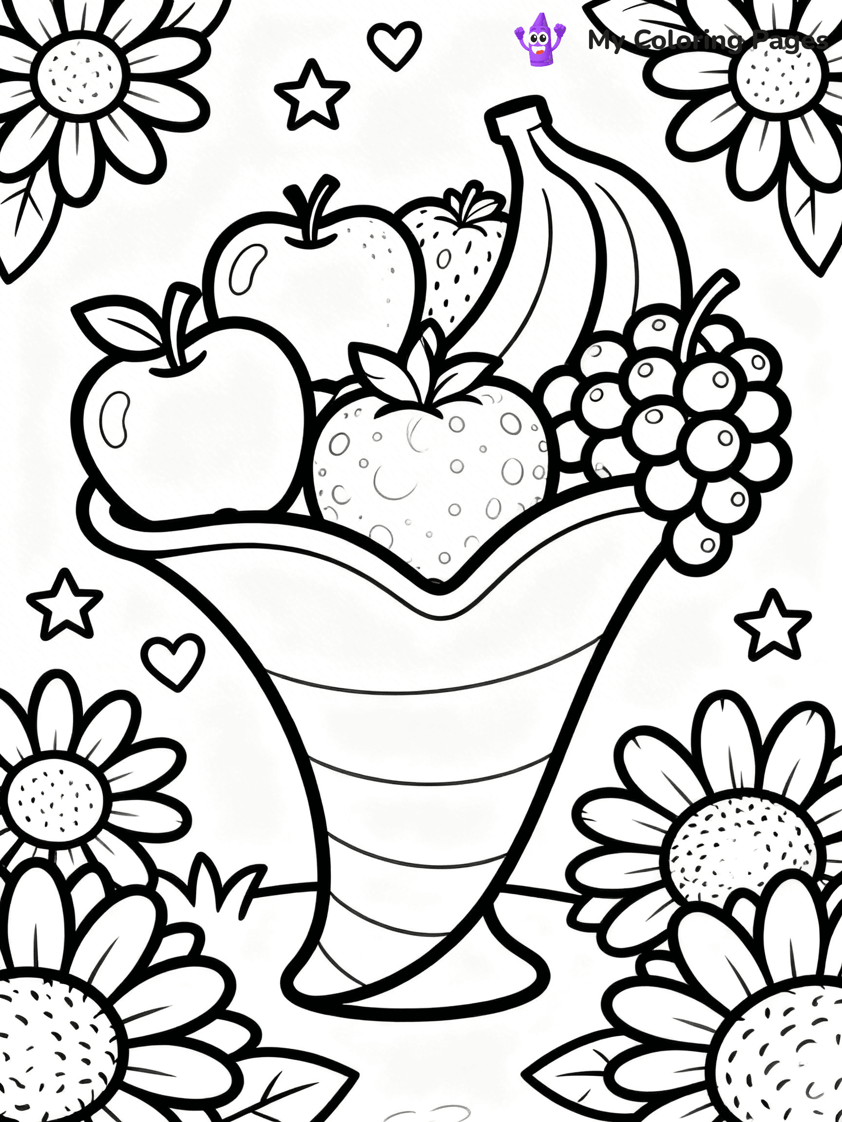 Cornucopia Coloring Pages - 23
