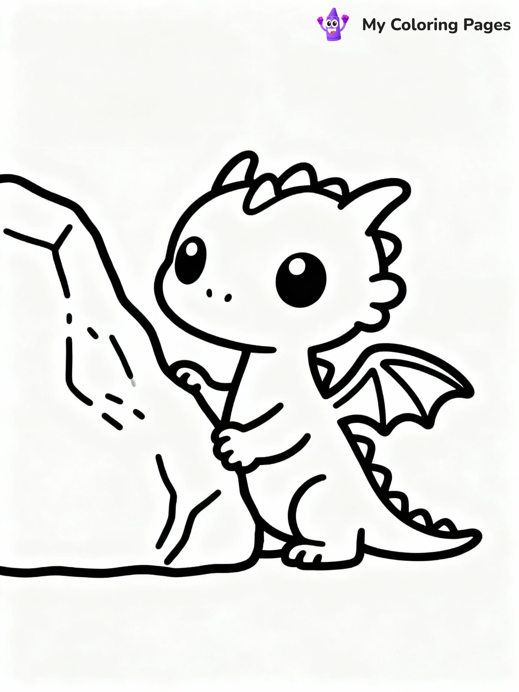 Dragon Coloring Pages - 10