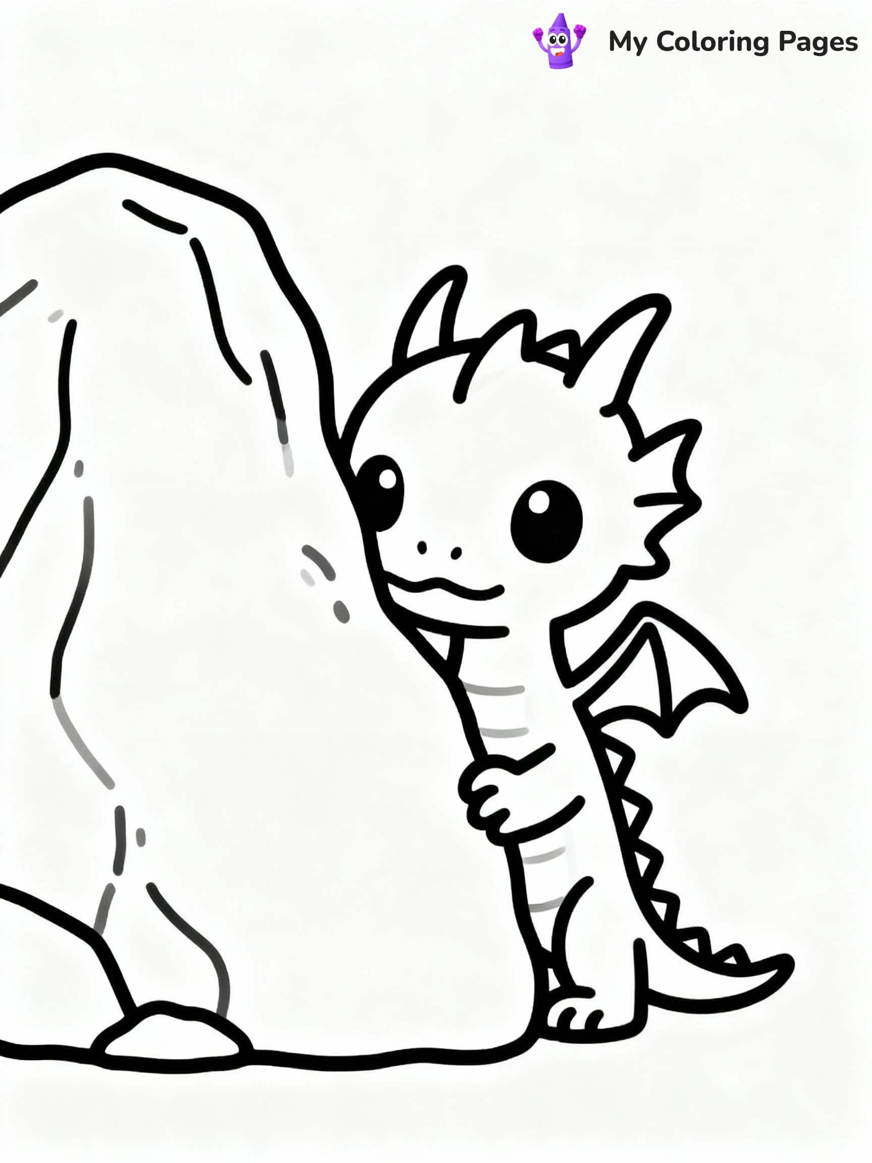Dragon Coloring Pages - 7