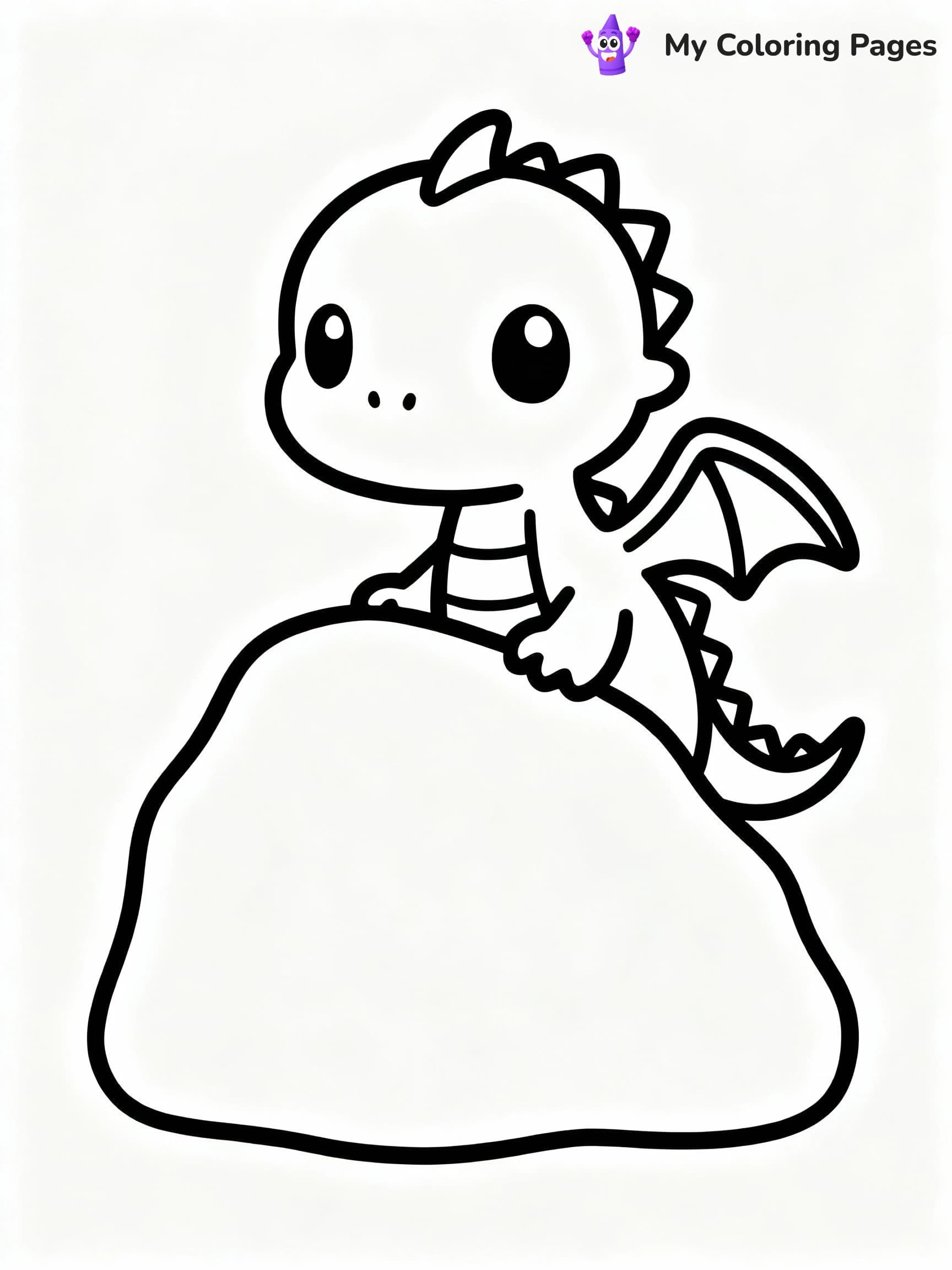 Dragon Coloring Pages - 6