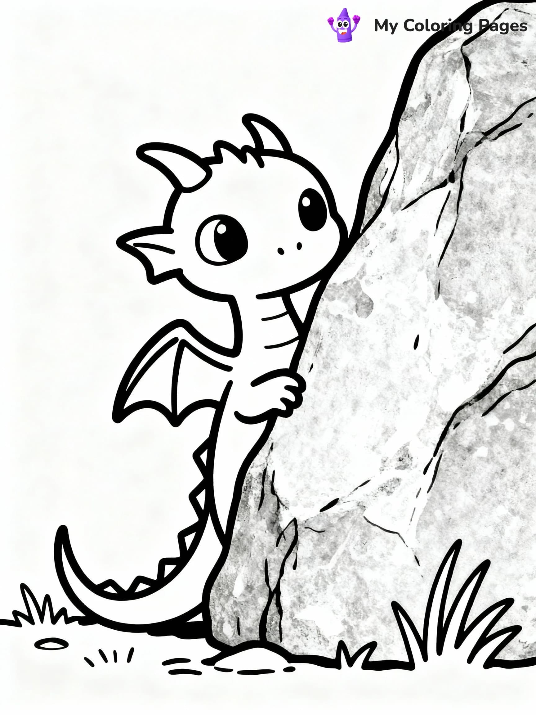 Dragon Coloring Pages - 2