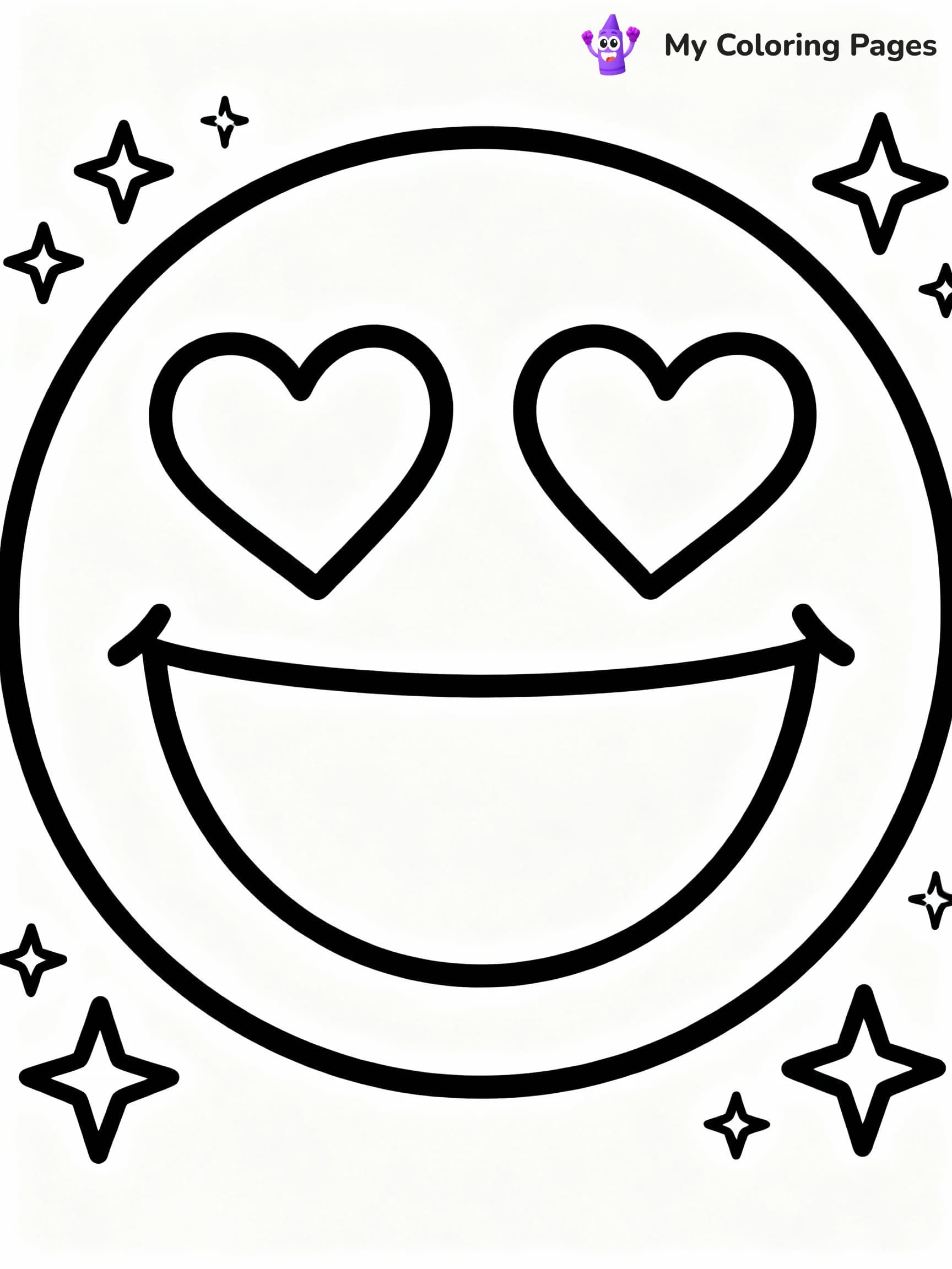 Smiley Face Coloring Pages - 22