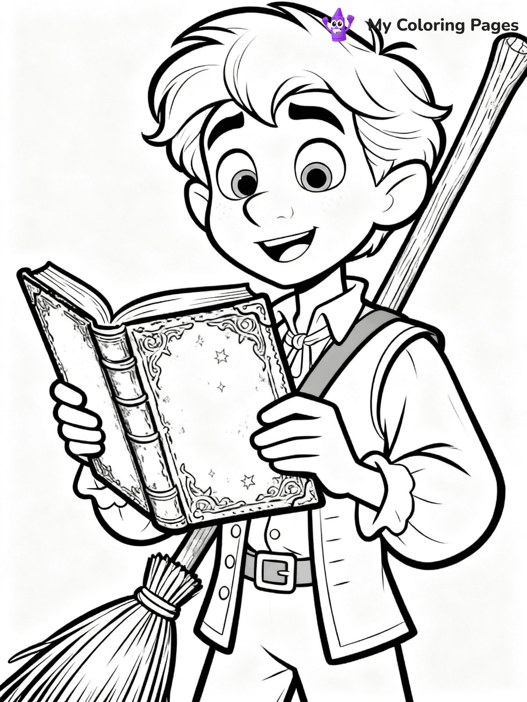Hocus Pocus Coloring Pages - 12