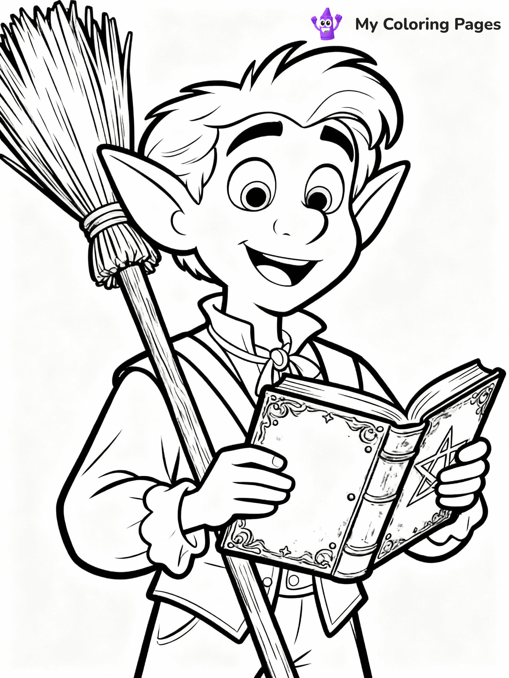 Hocus Pocus Coloring Pages - 11