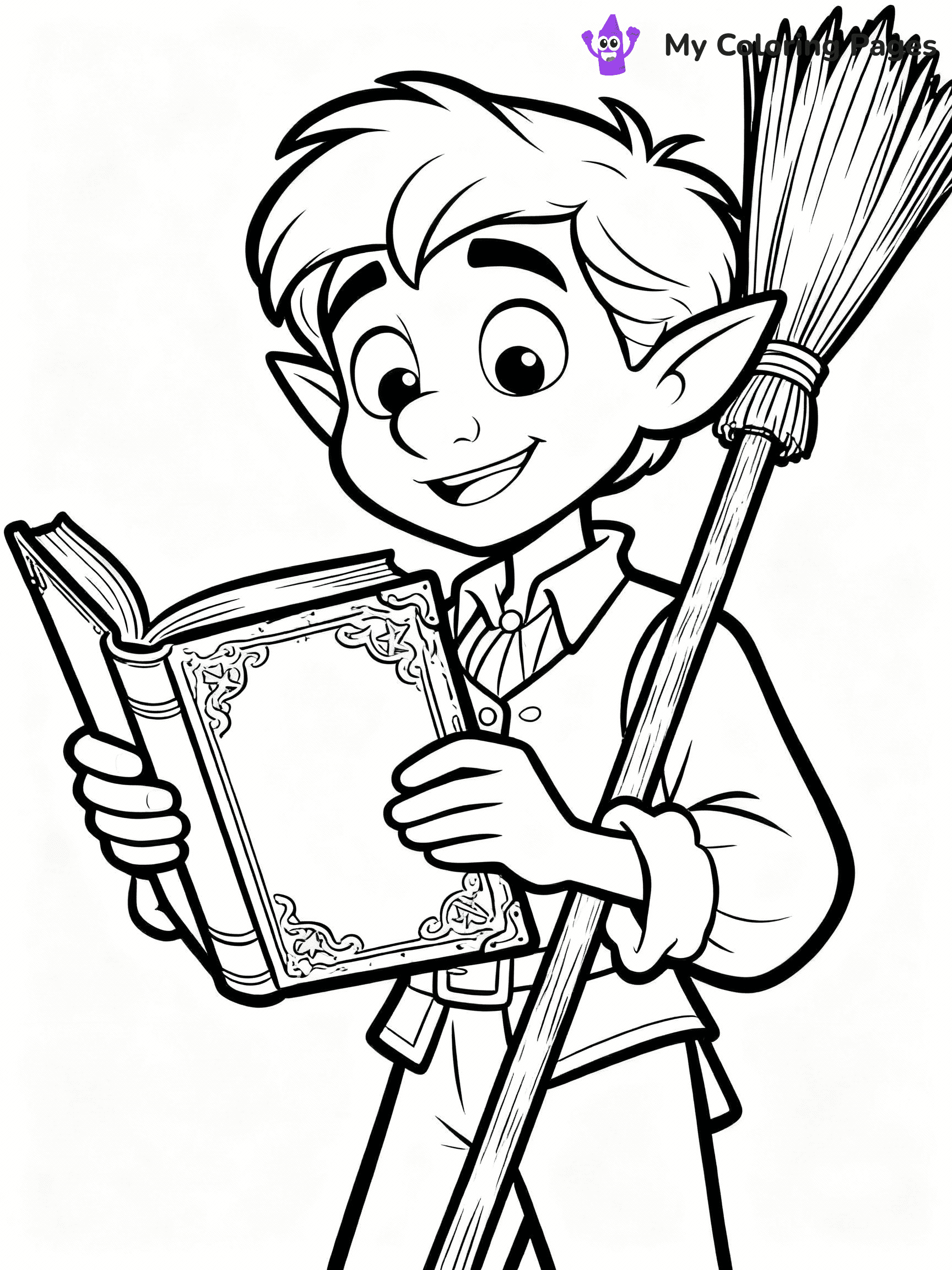 Hocus Pocus Coloring Pages - 9