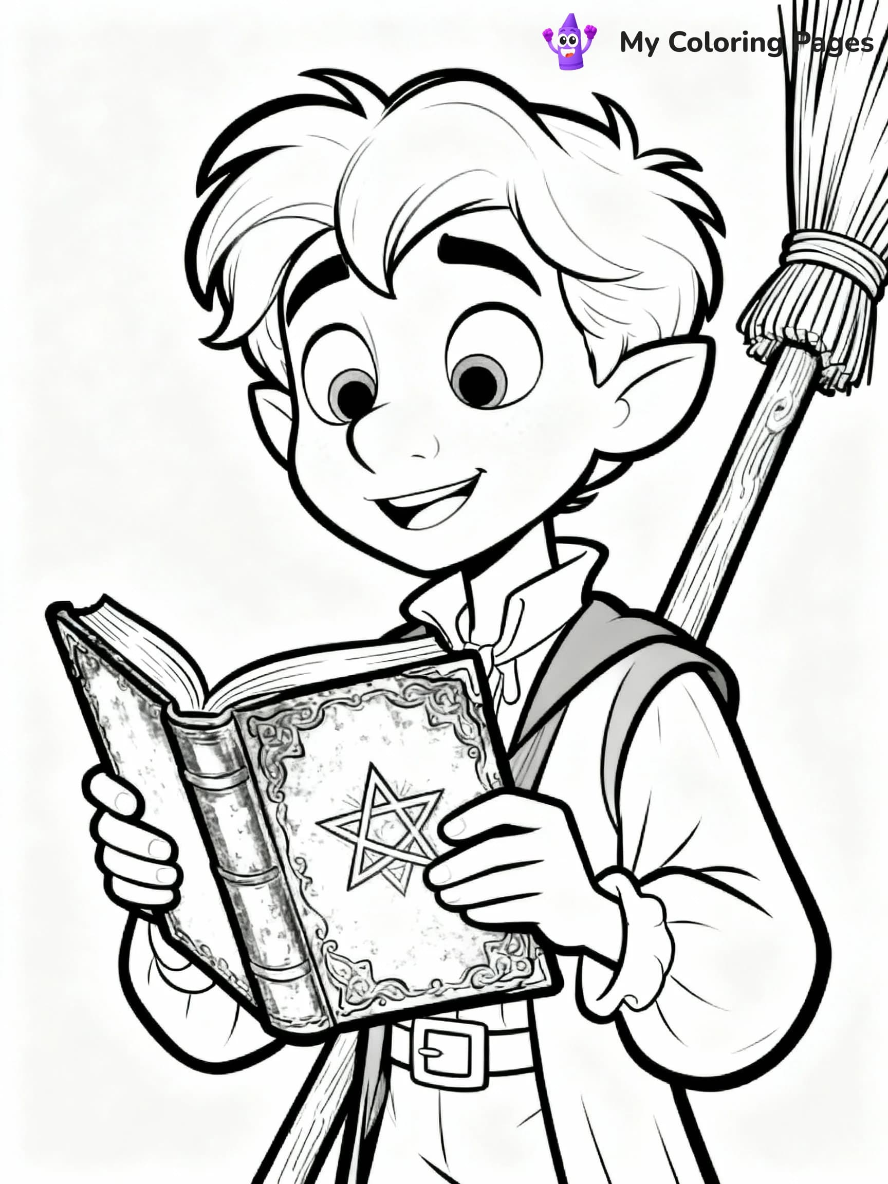 Hocus Pocus Coloring Pages - 8