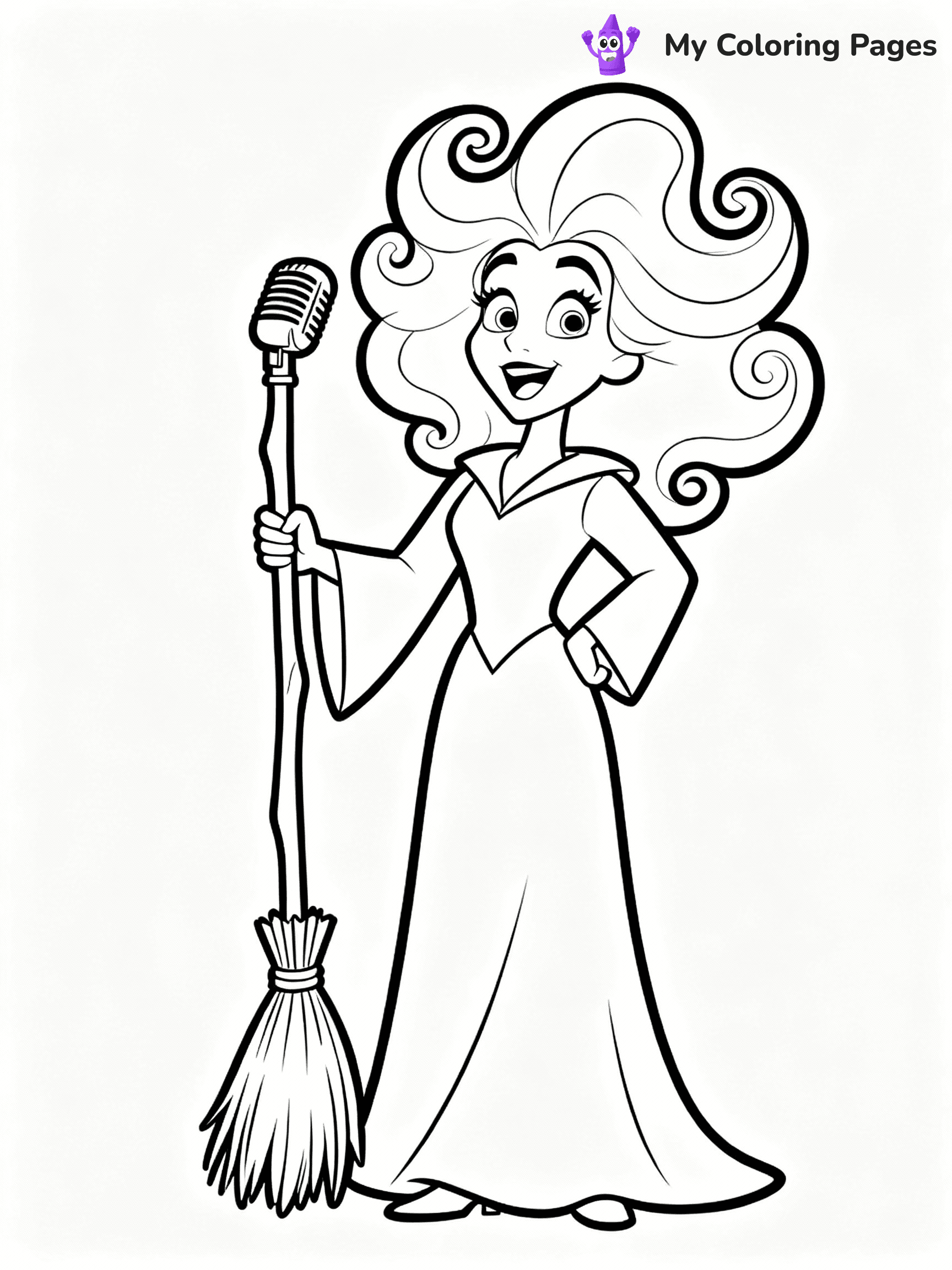 Hocus Pocus Coloring Pages - 6