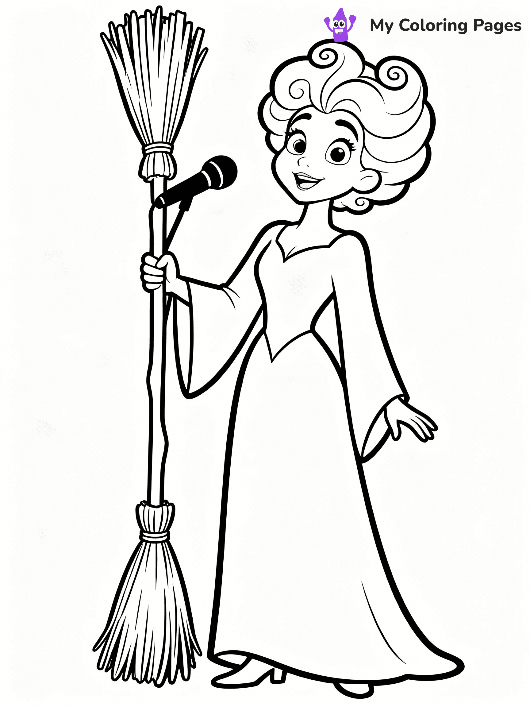 Hocus Pocus Coloring Pages - 1