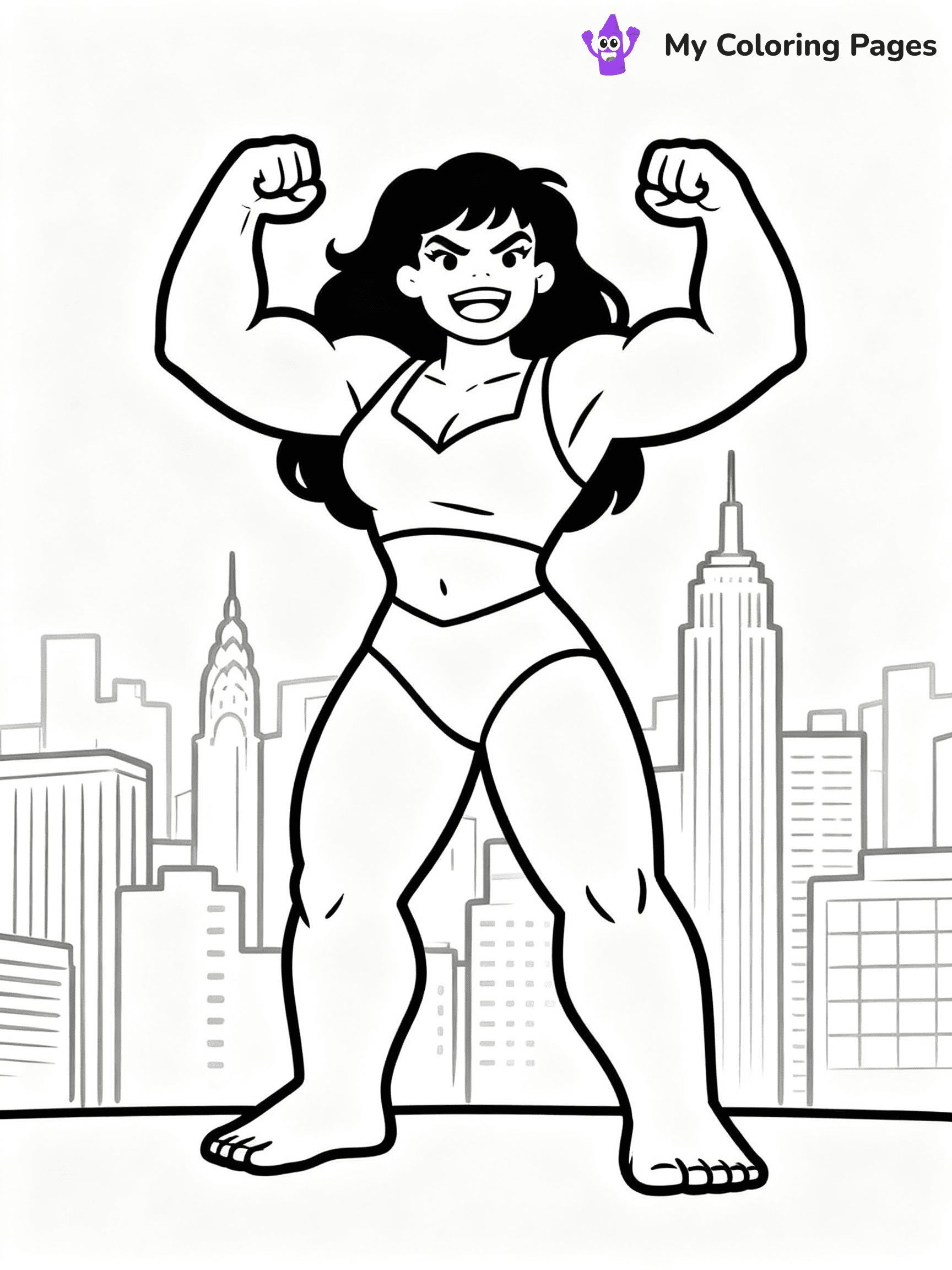 Hulk Coloring Pages - 60