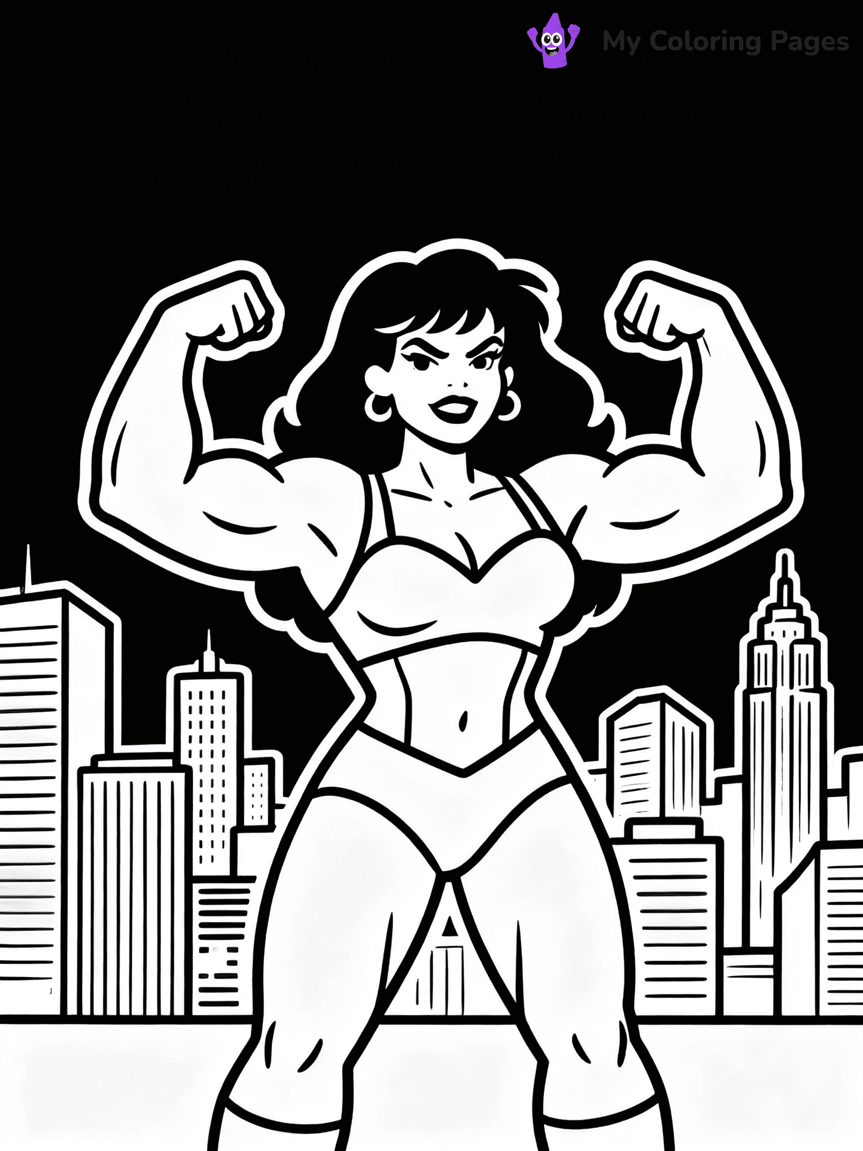 Hulk Coloring Pages - 59