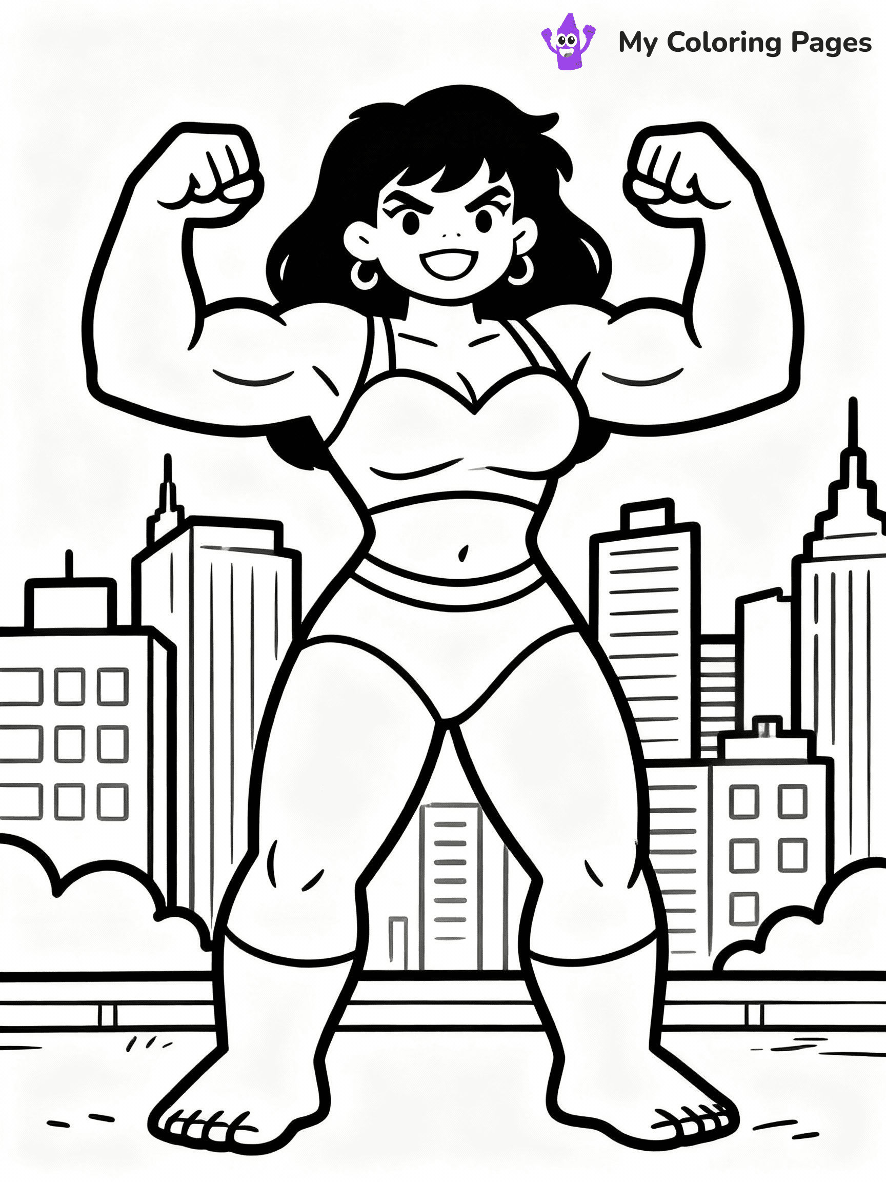 Hulk Coloring Pages - 58
