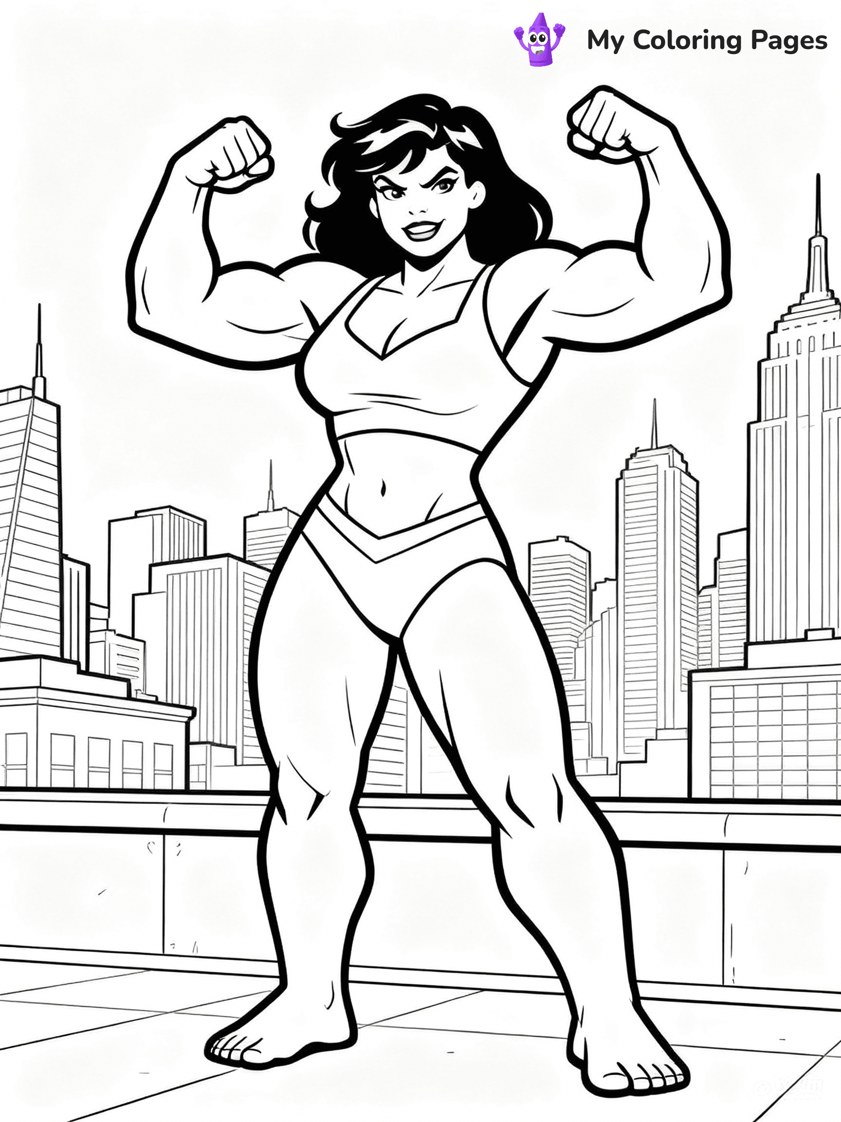 Hulk Coloring Pages - 56
