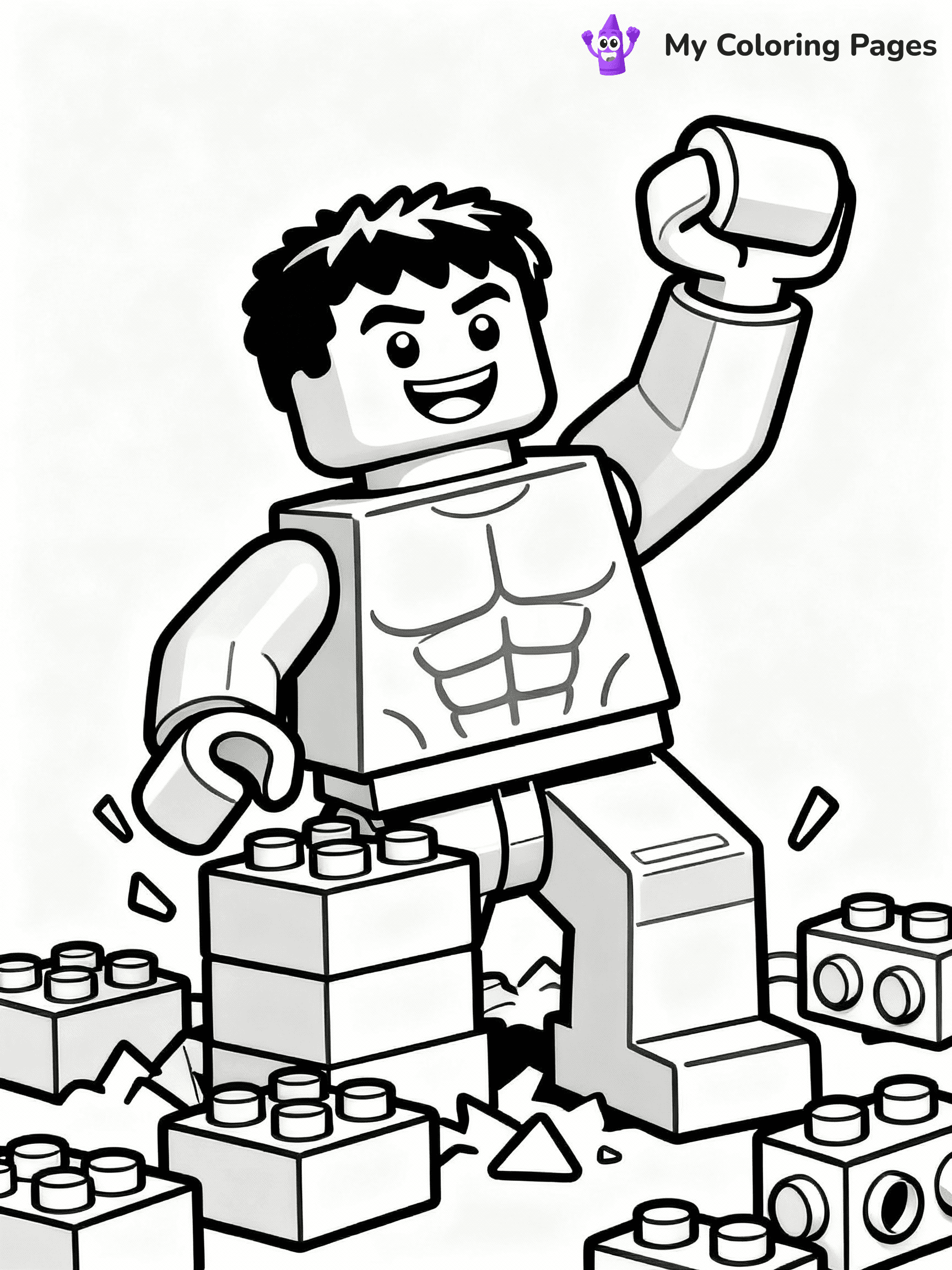 Hulk Coloring Pages - 37