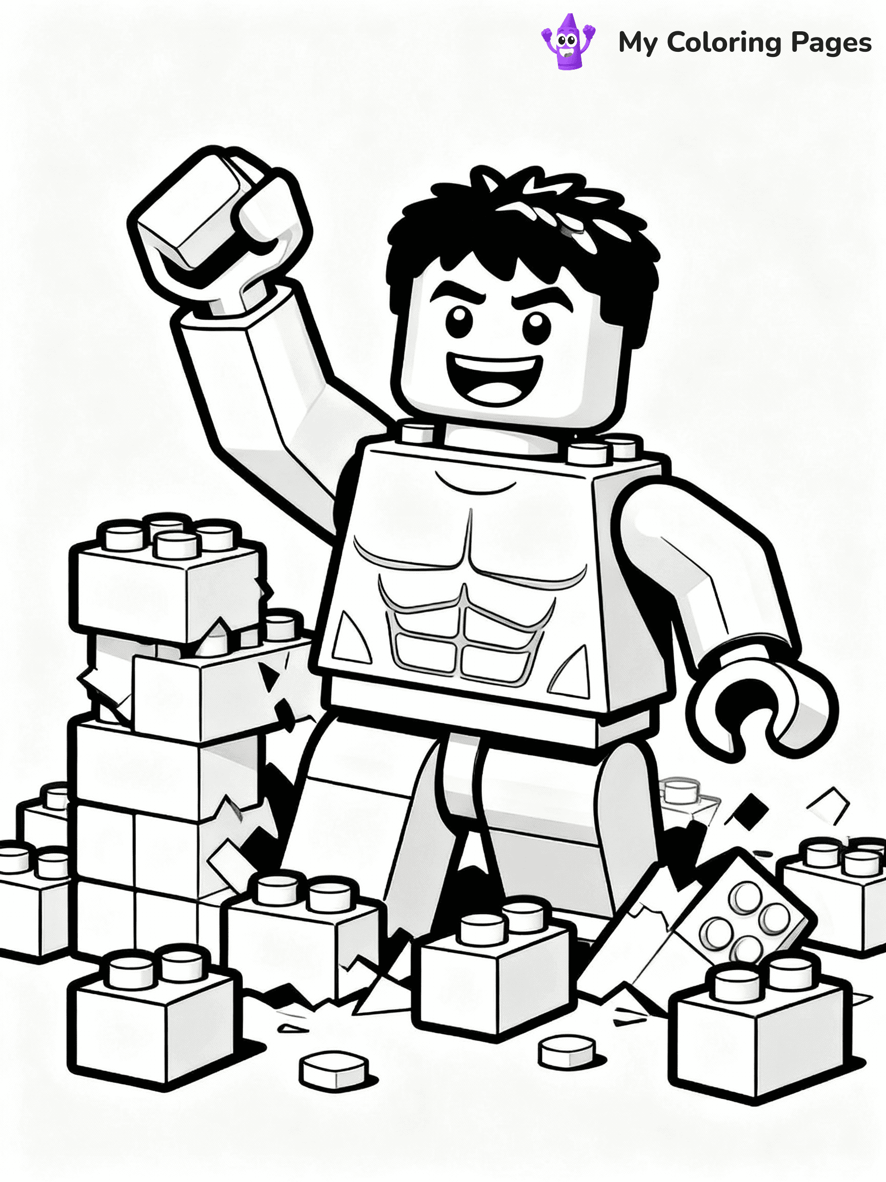Hulk Coloring Pages - 34