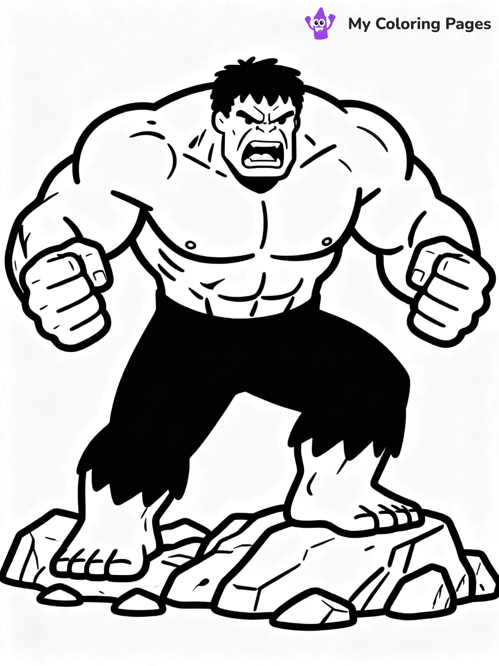 Hulk Coloring Pages - 30
