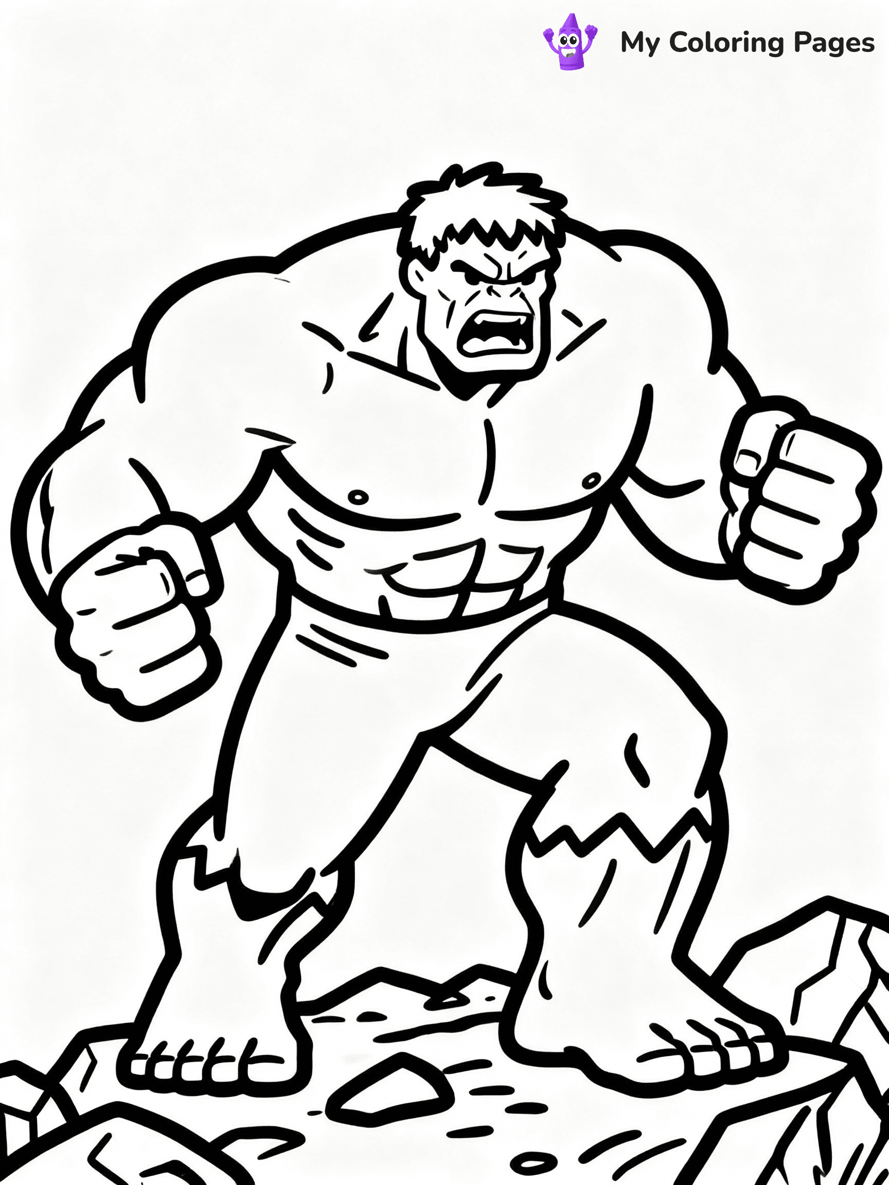 Hulk Coloring Pages - 25