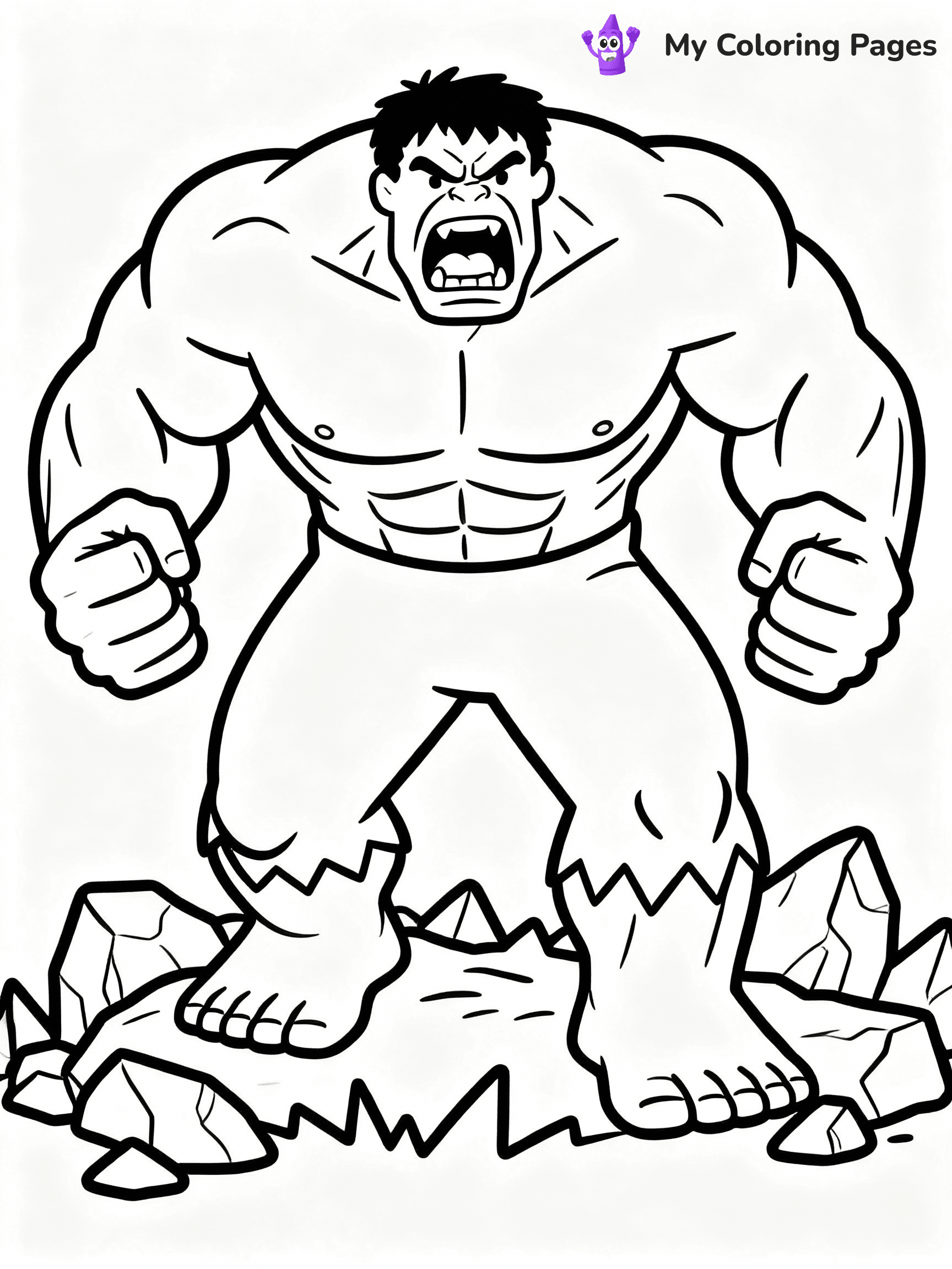 Hulk Coloring Pages - 24
