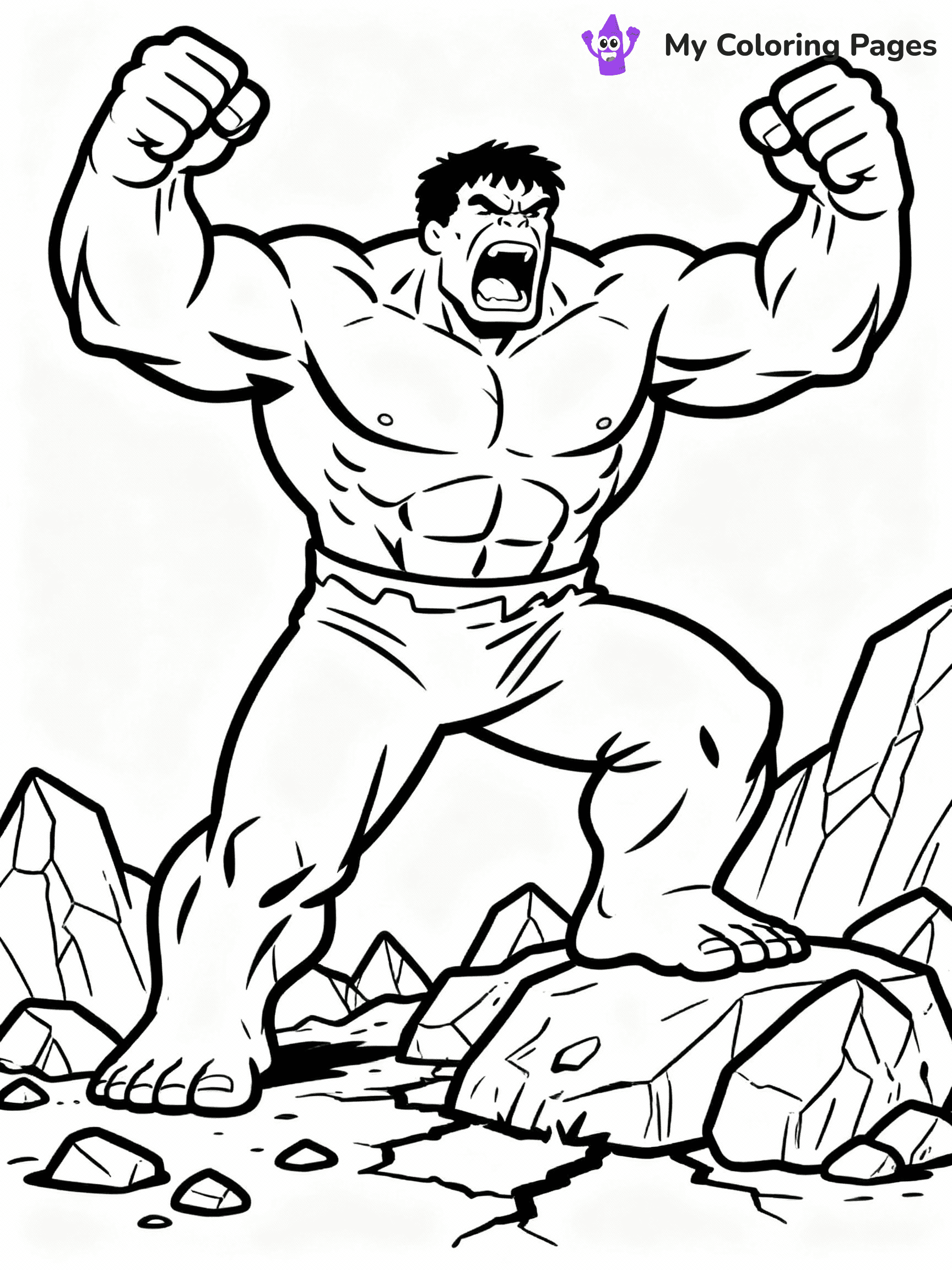 Hulk Coloring Pages - 23