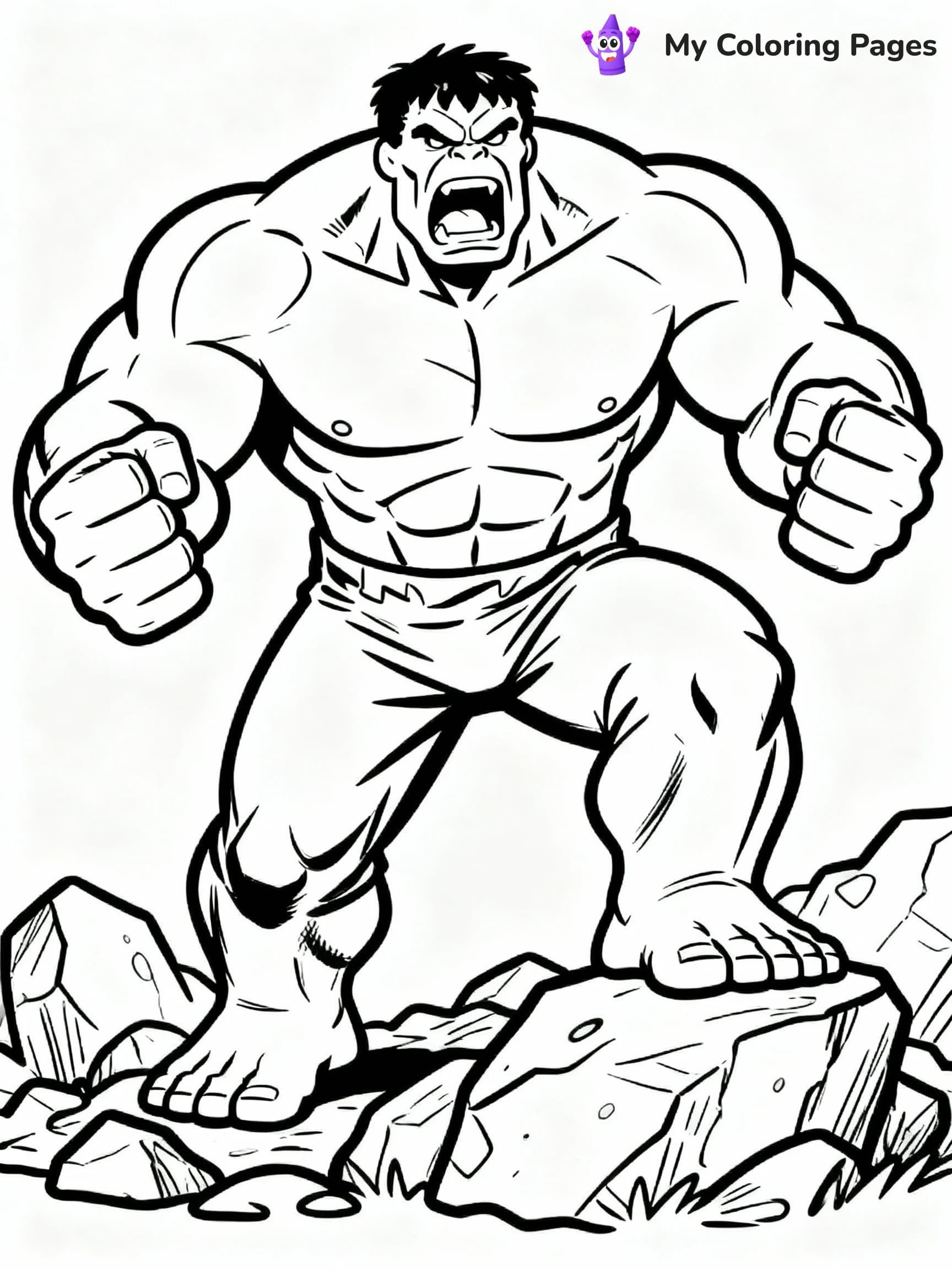 Hulk Coloring Pages - 22