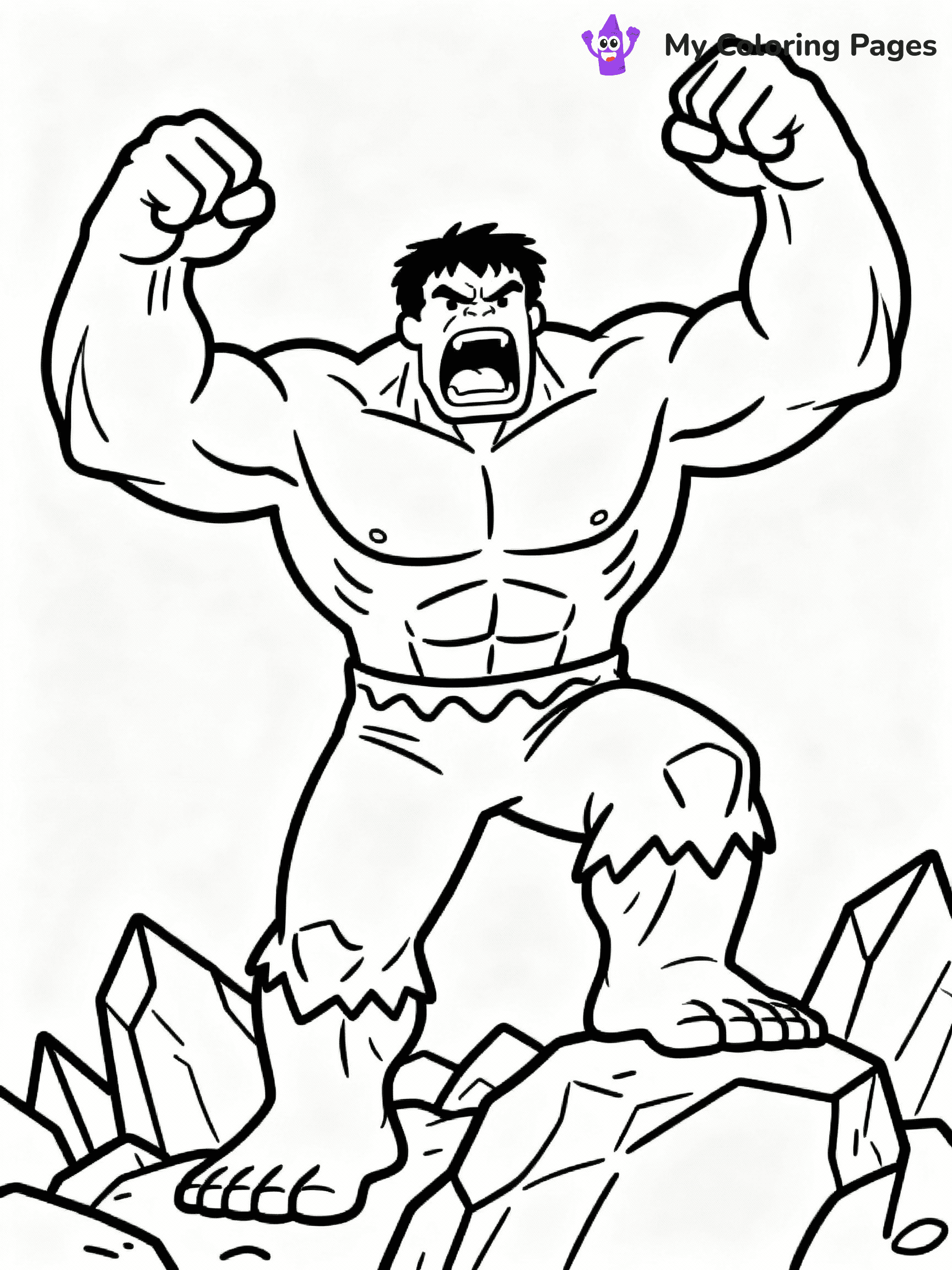 Hulk Coloring Pages - 21