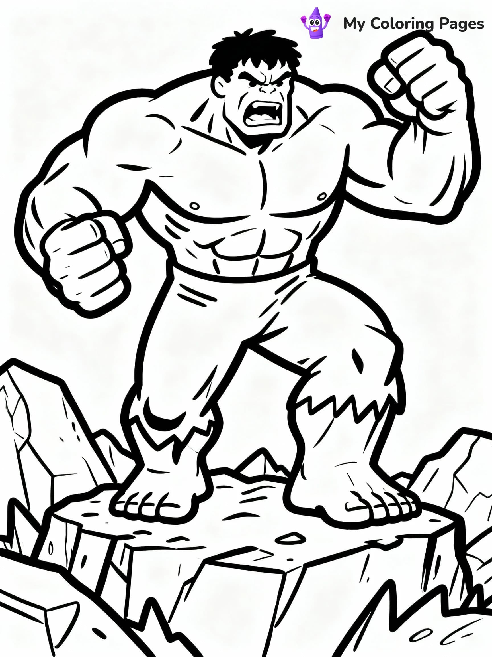 Hulk Coloring Pages - 20