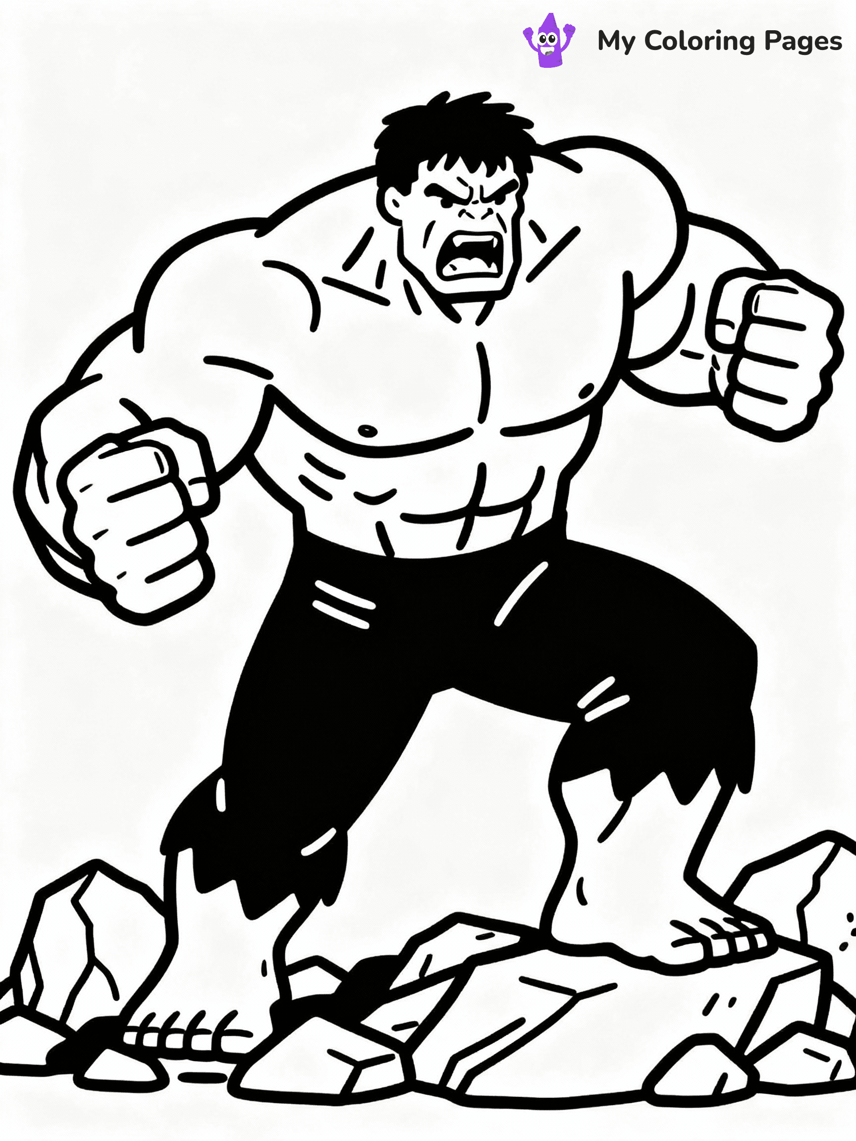 Hulk Coloring Pages - 19