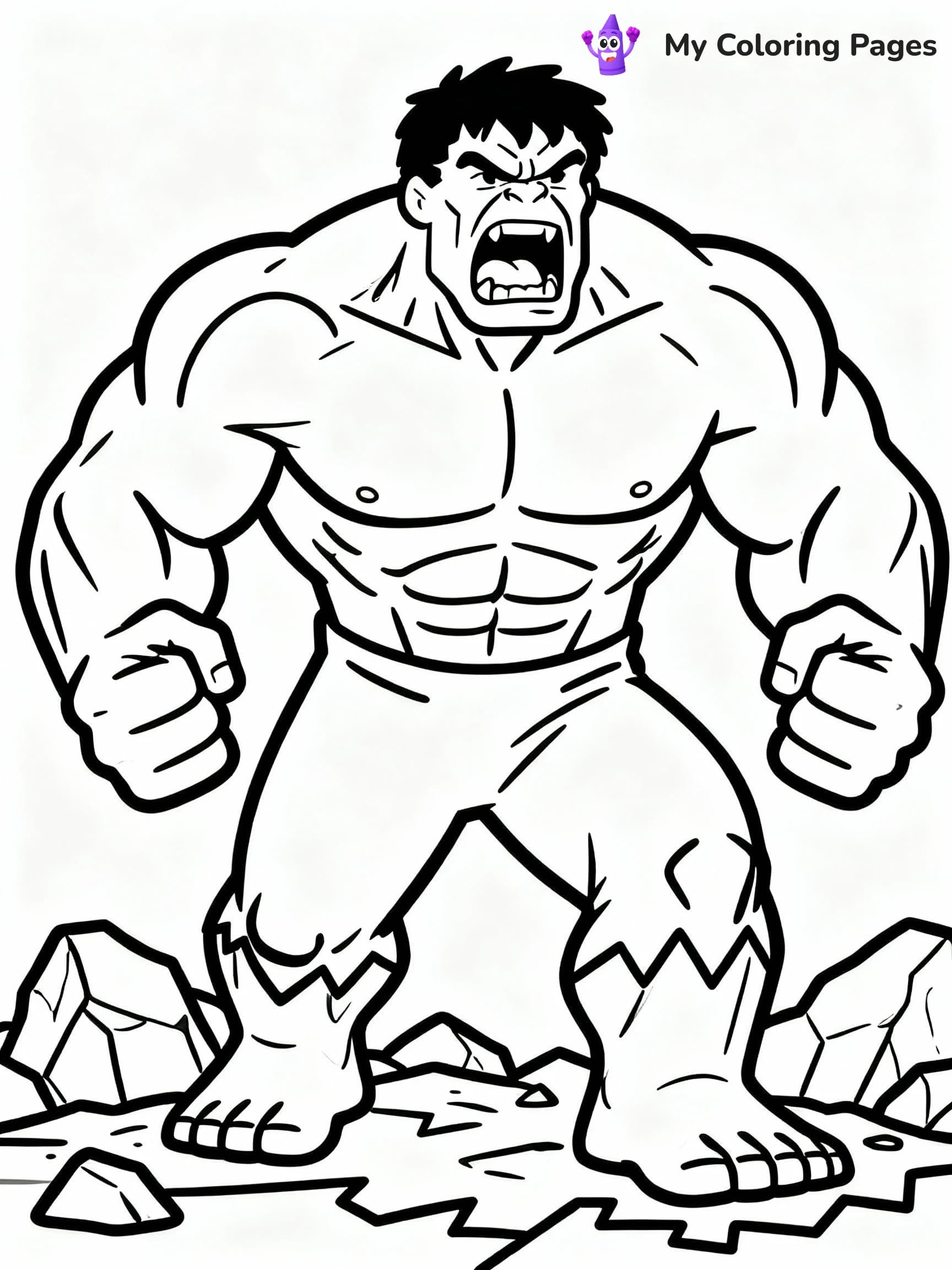 Hulk Coloring Pages - 18