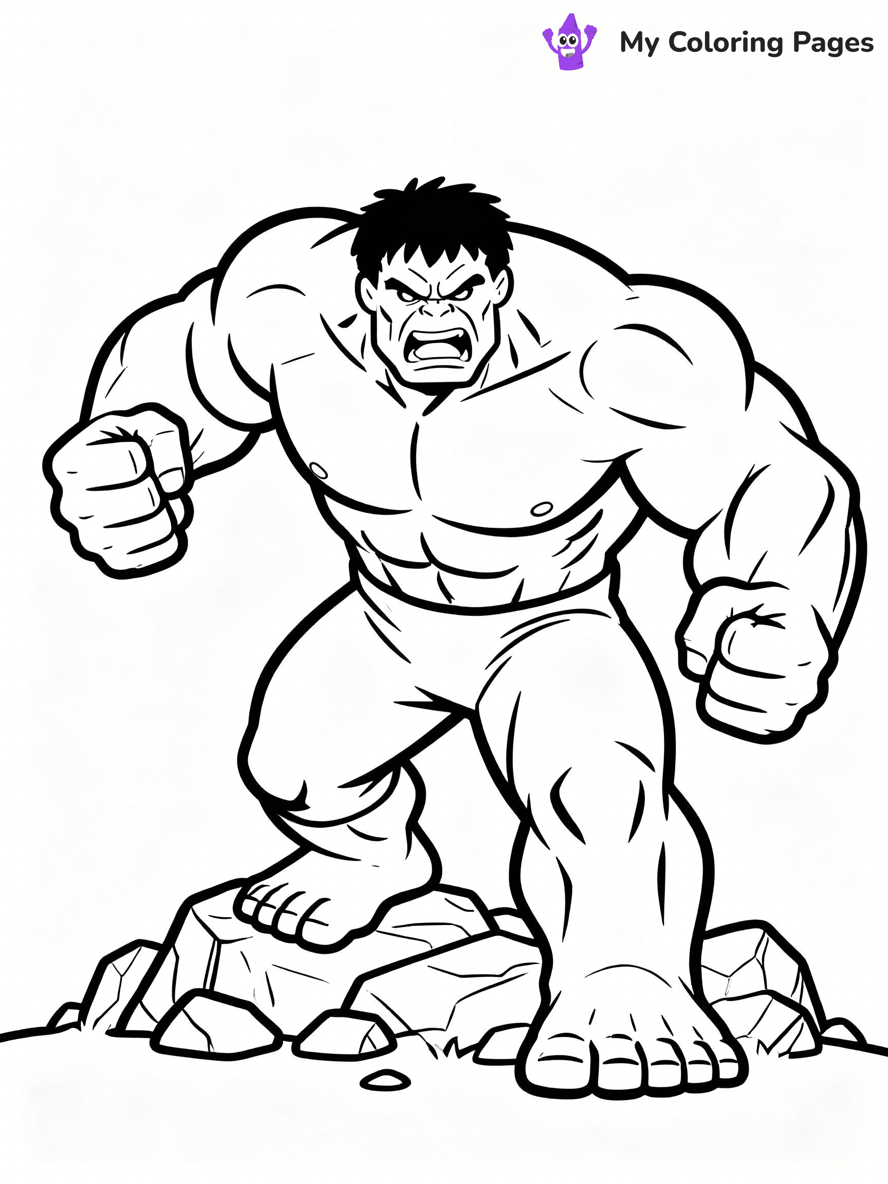 Hulk Coloring Pages - 17
