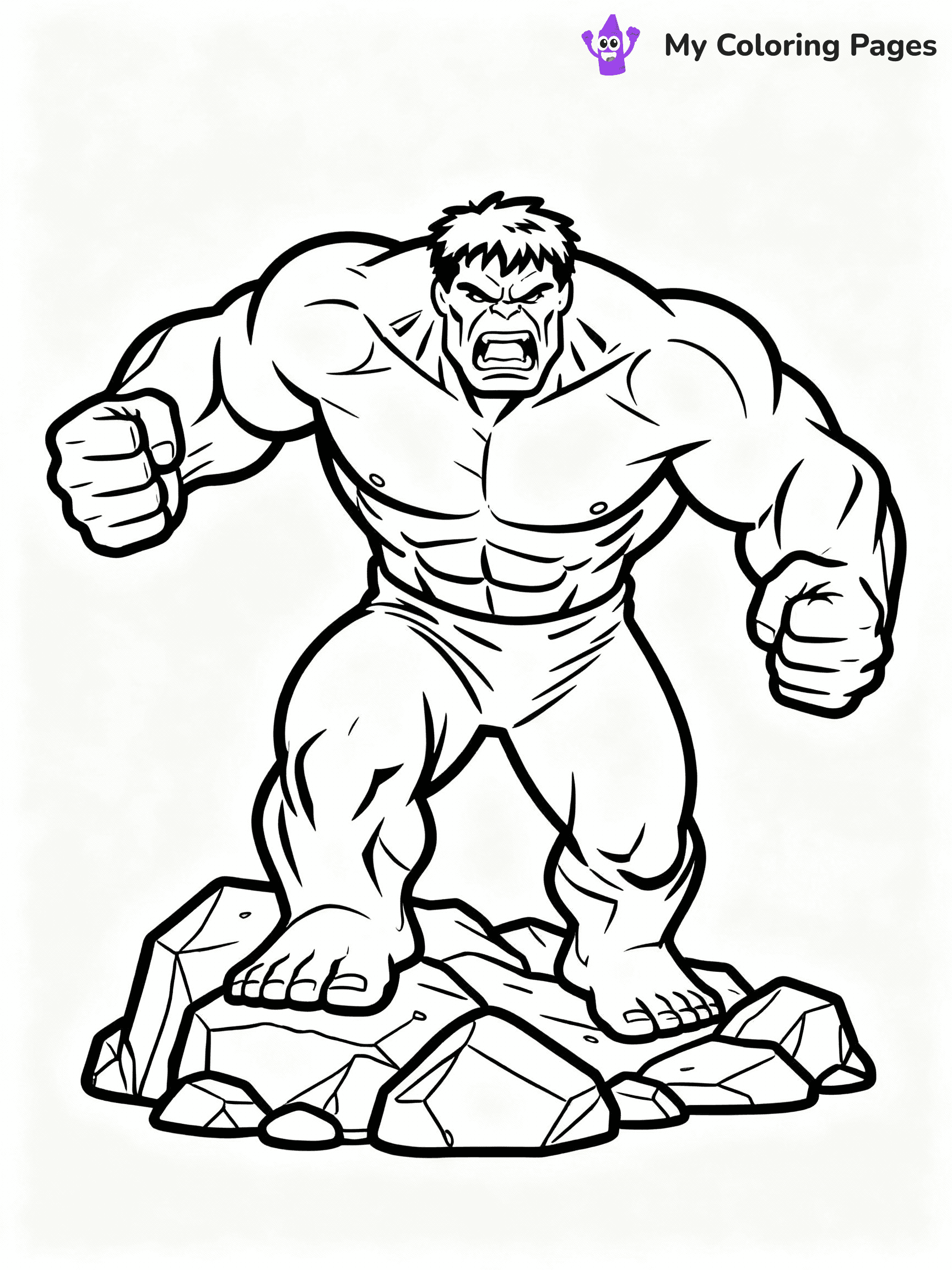 Hulk Coloring Pages - 16