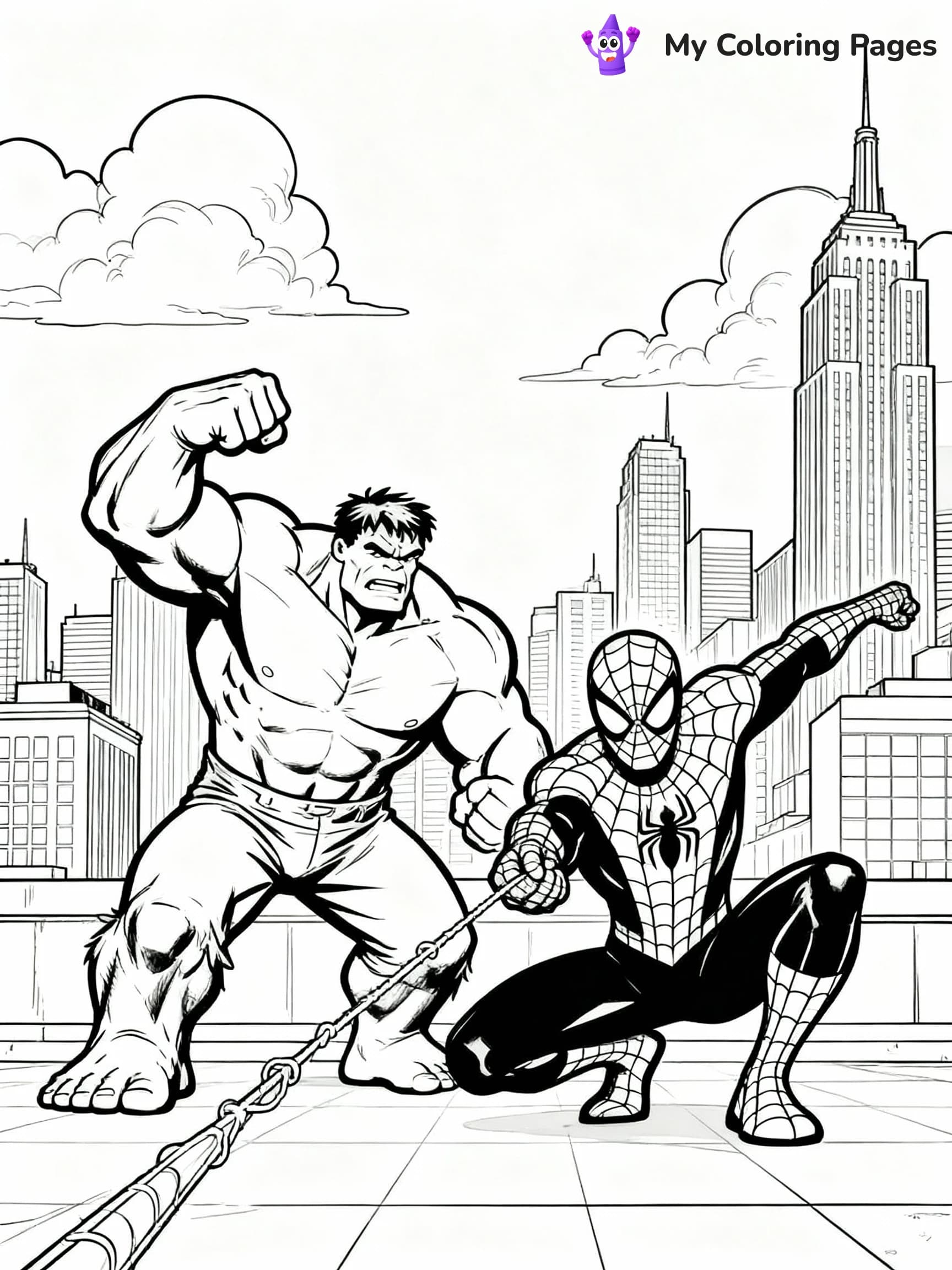 Hulk Coloring Pages - 15