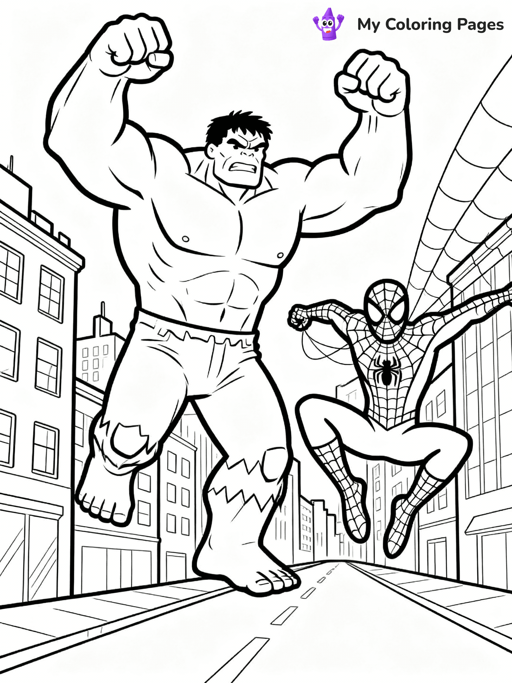 Hulk Coloring Pages - 13