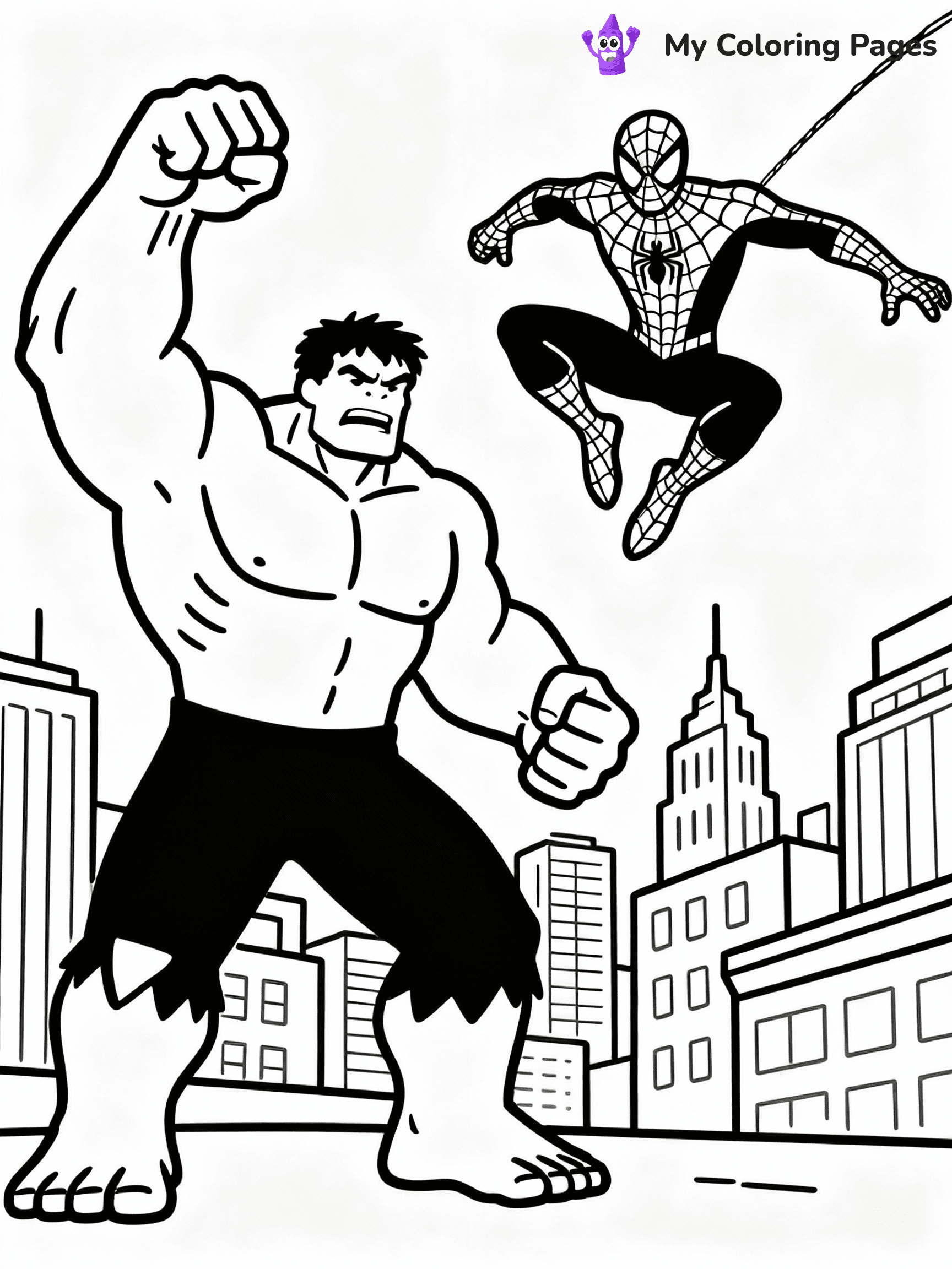 Hulk Coloring Pages - 12