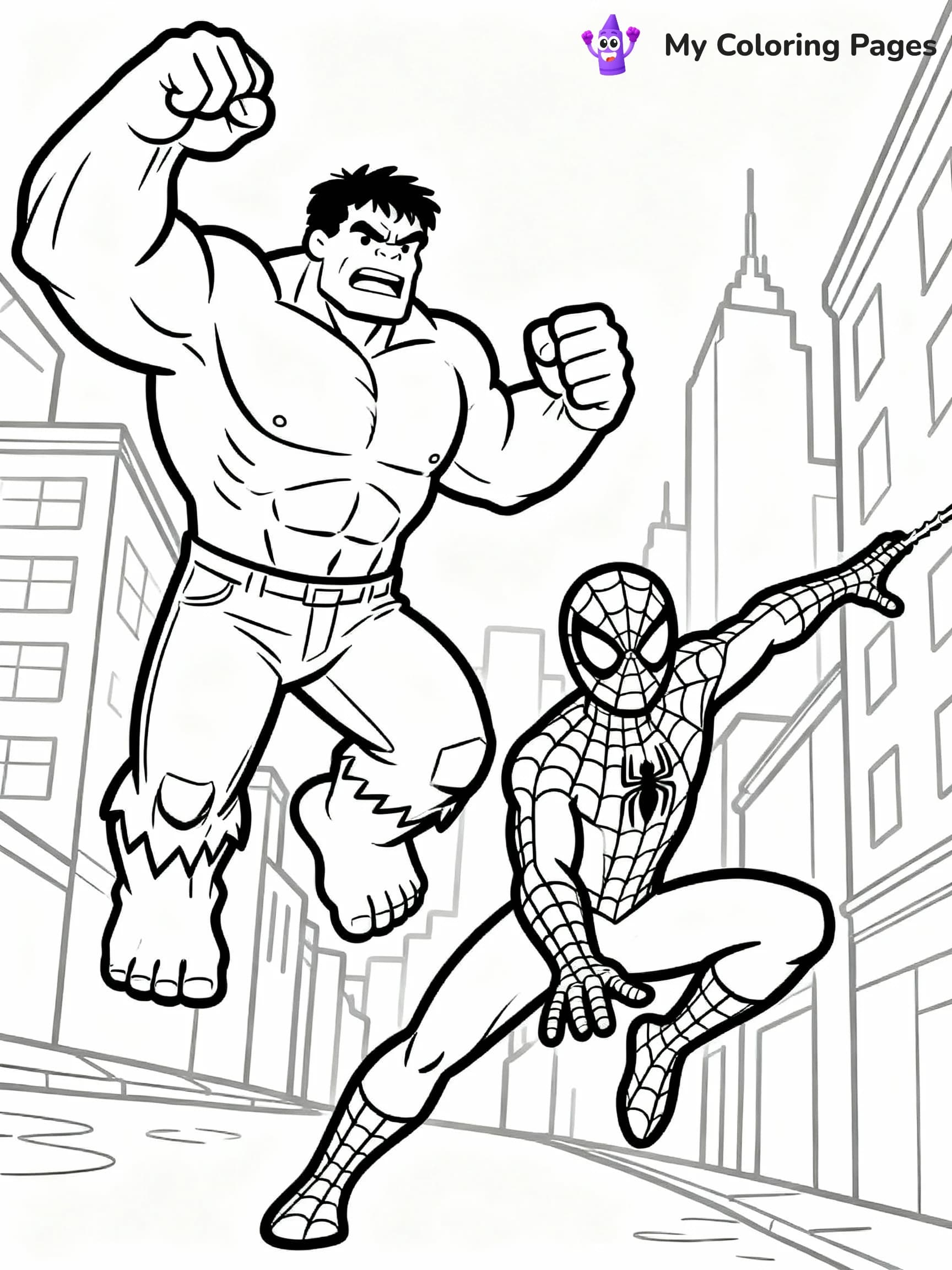 Hulk Coloring Pages - 9