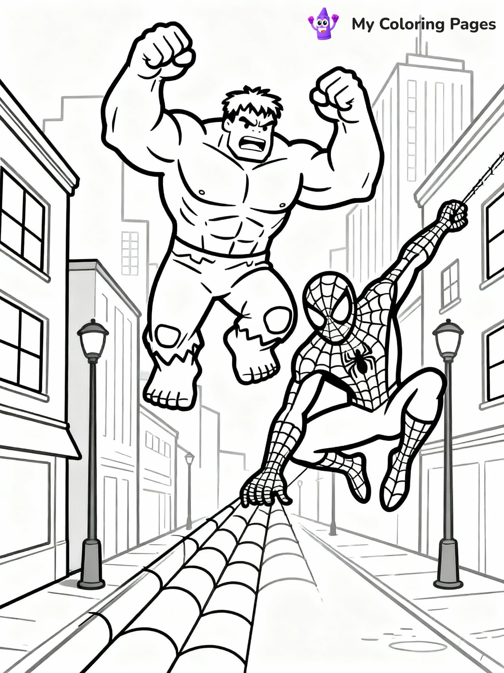 Hulk Coloring Pages - 8