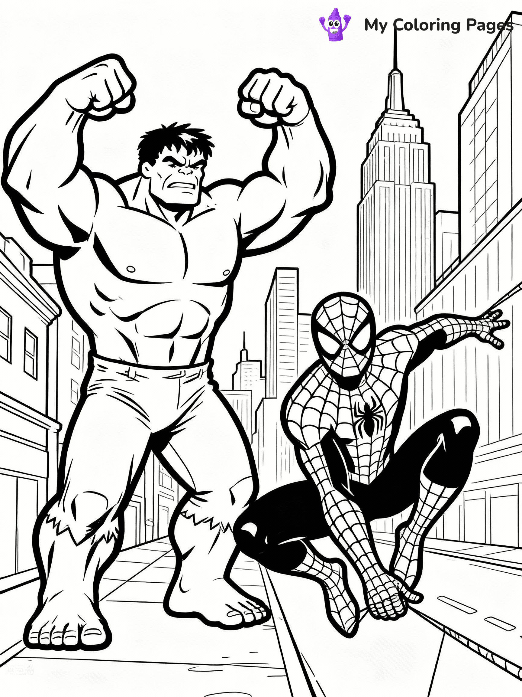 Hulk Coloring Pages - 4