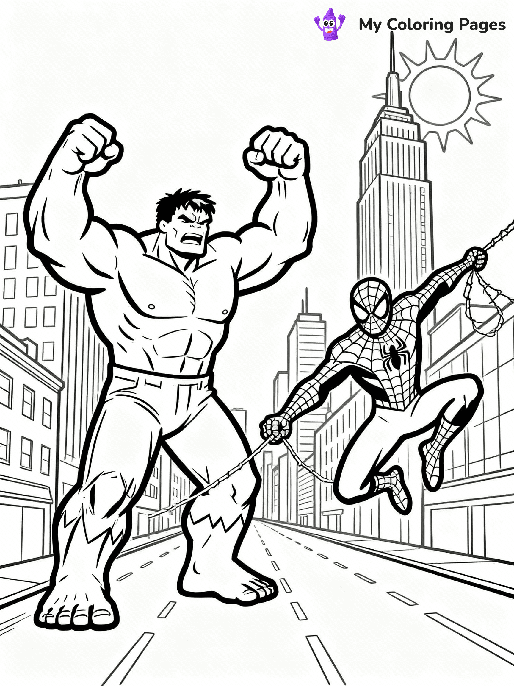 Hulk Coloring Pages - 3