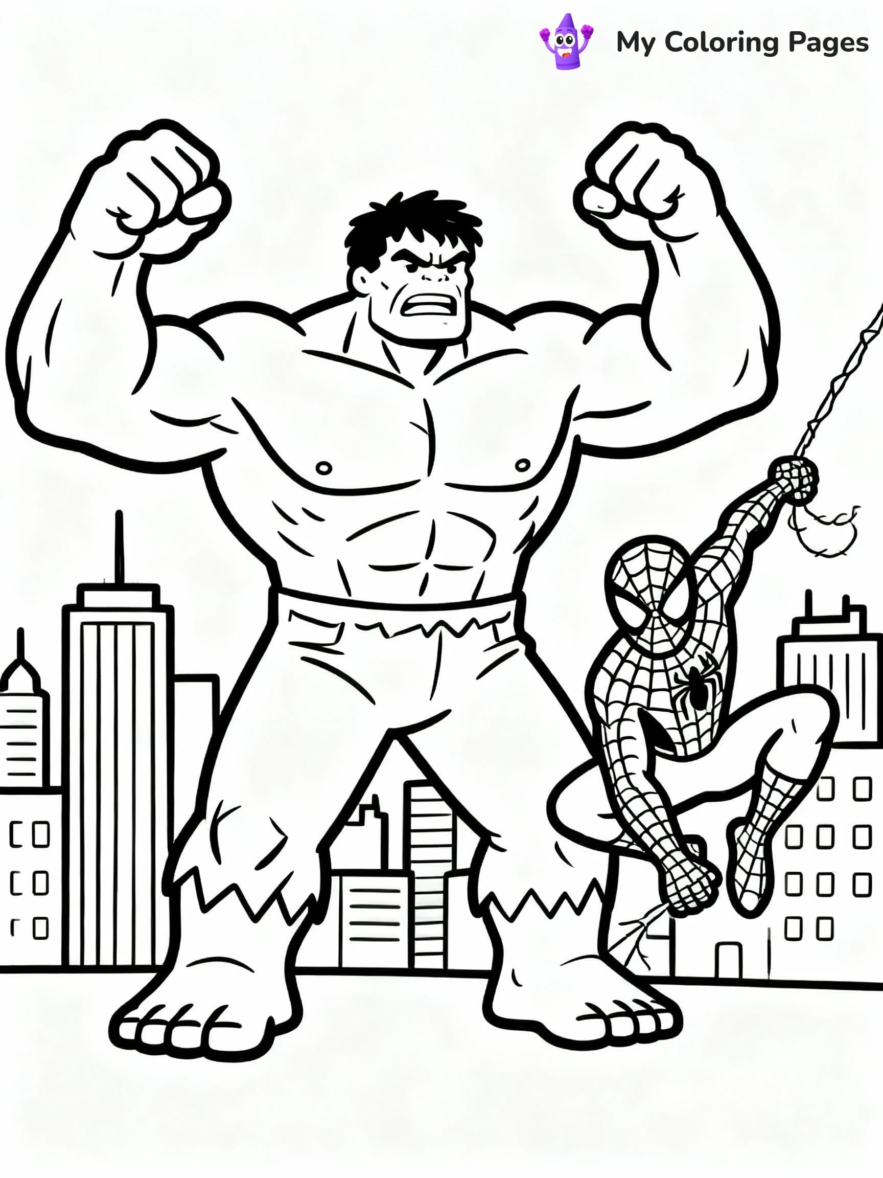 Hulk Coloring Pages - 2
