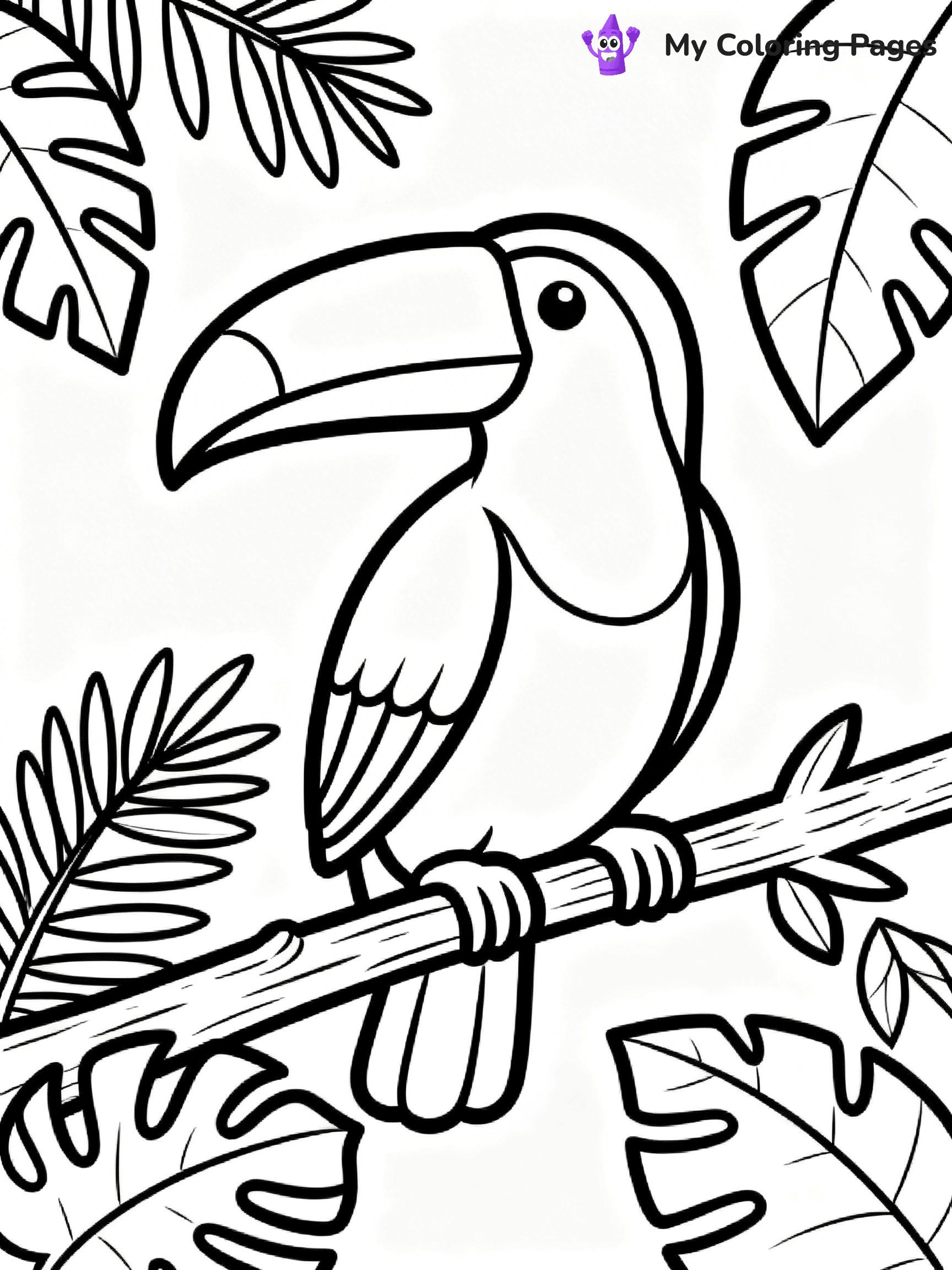 Toucan Coloring Pages - 32