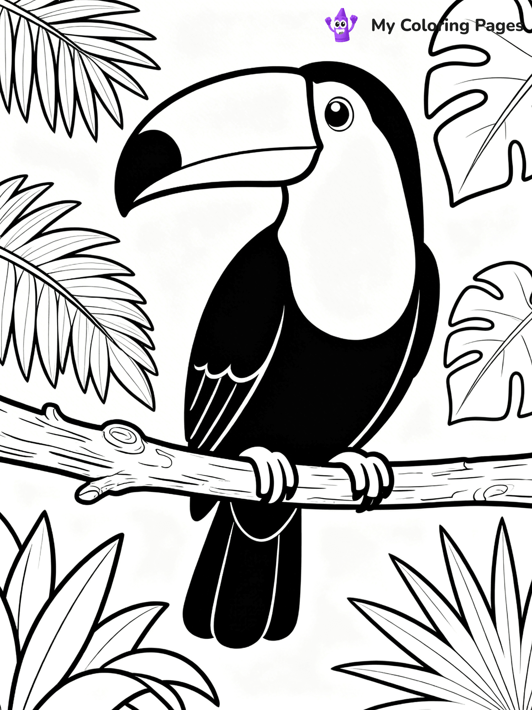 Toucan Coloring Pages - 31
