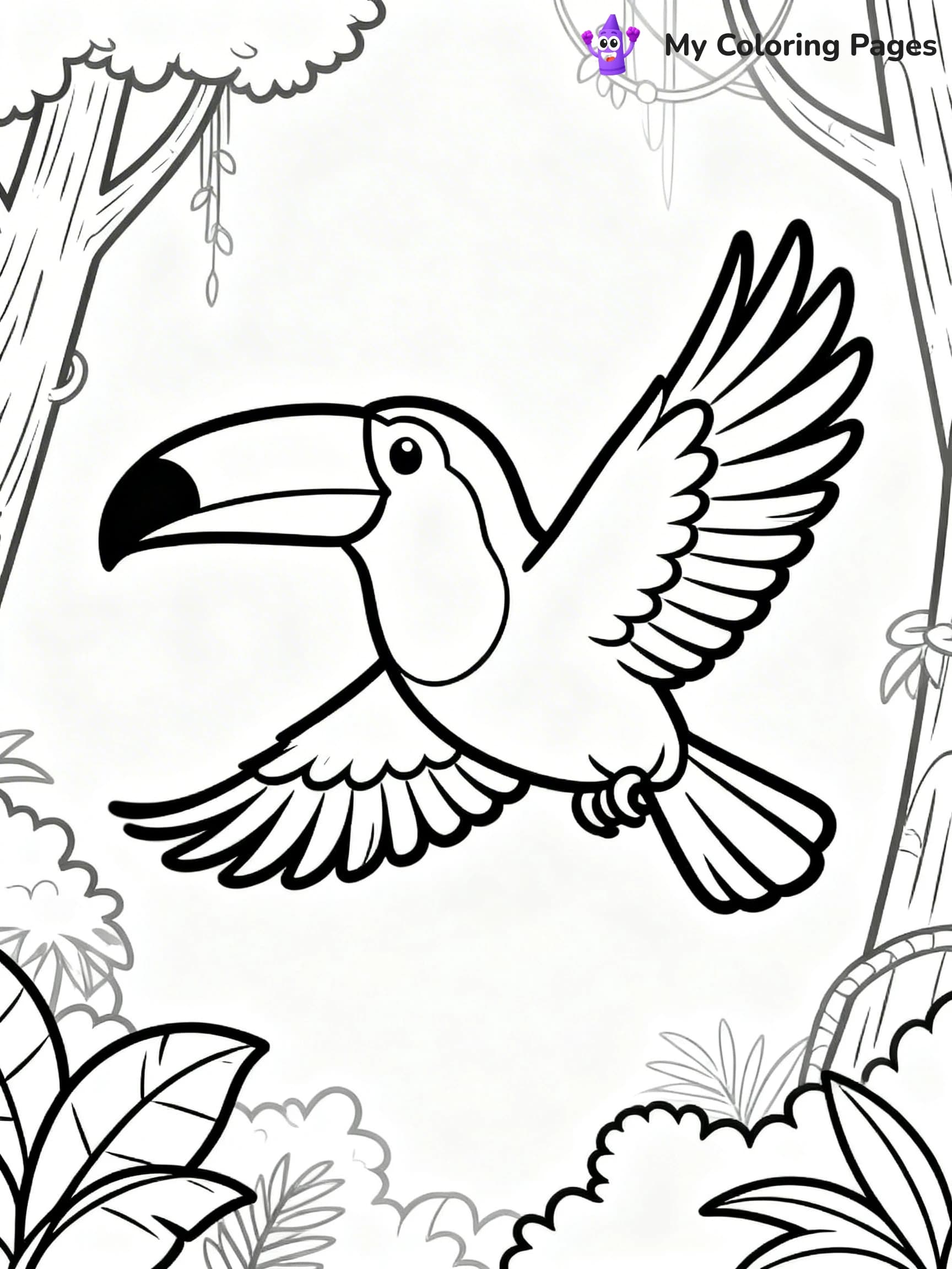 Toucan Coloring Pages - 22