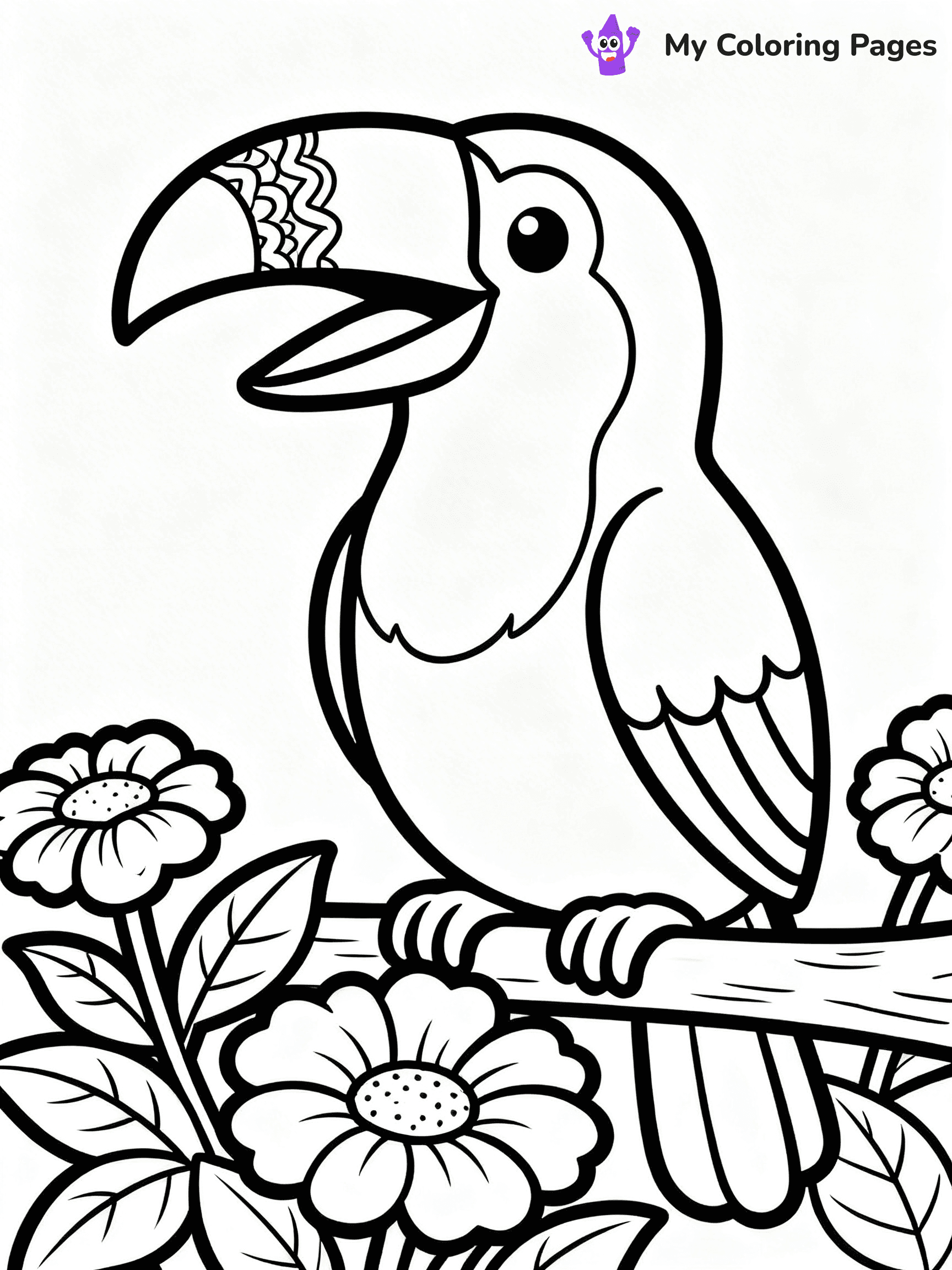 Toucan Coloring Pages - 20