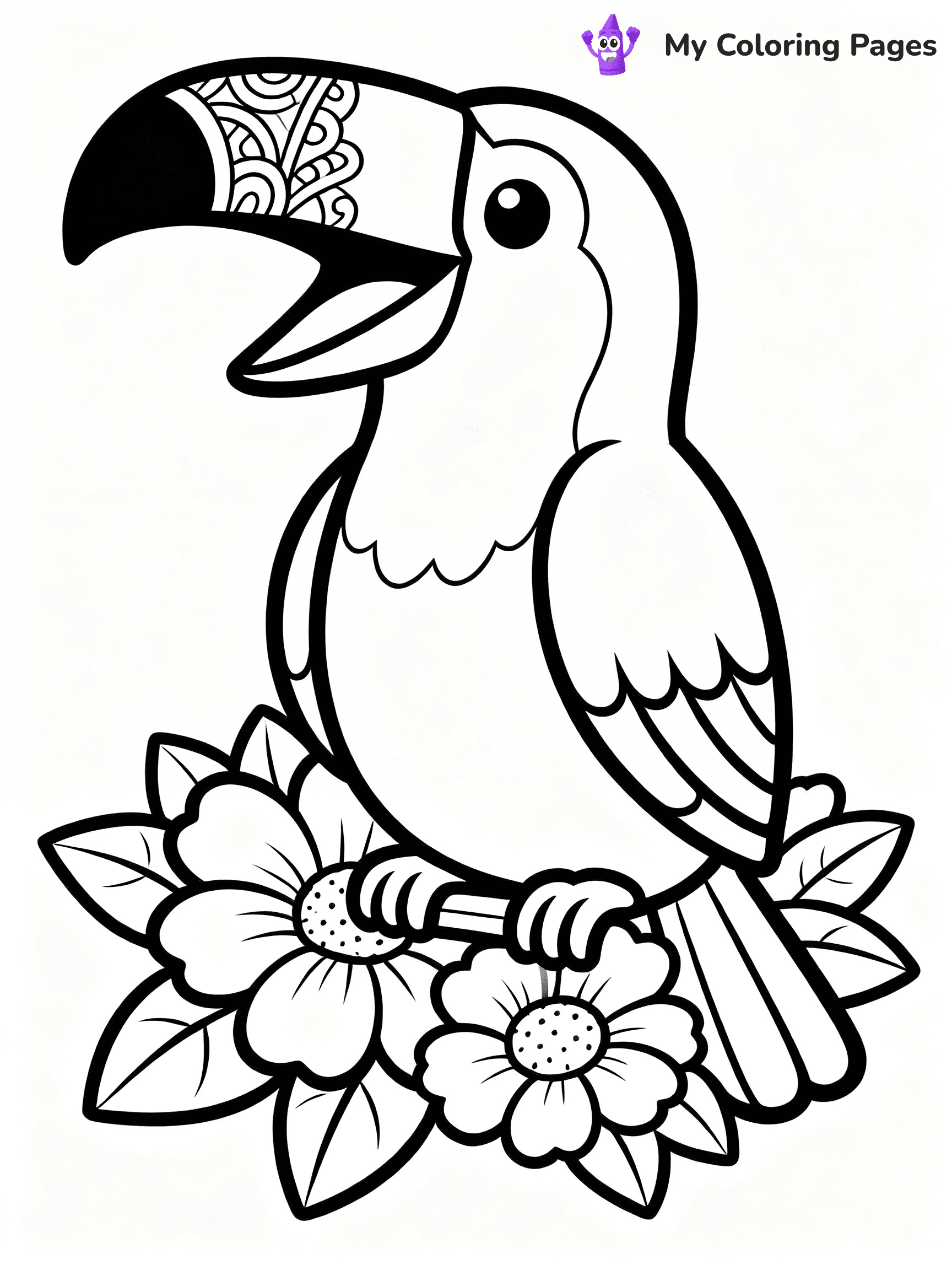 Toucan Coloring Pages - 19